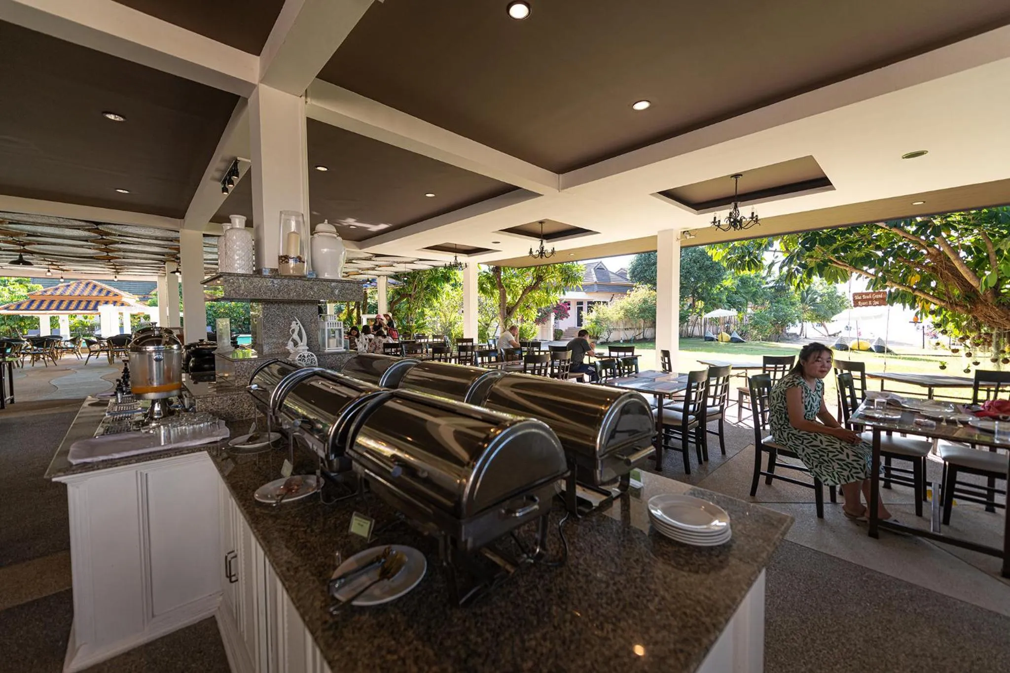 Breakfast in Blue Beach Grand Resort And Spa