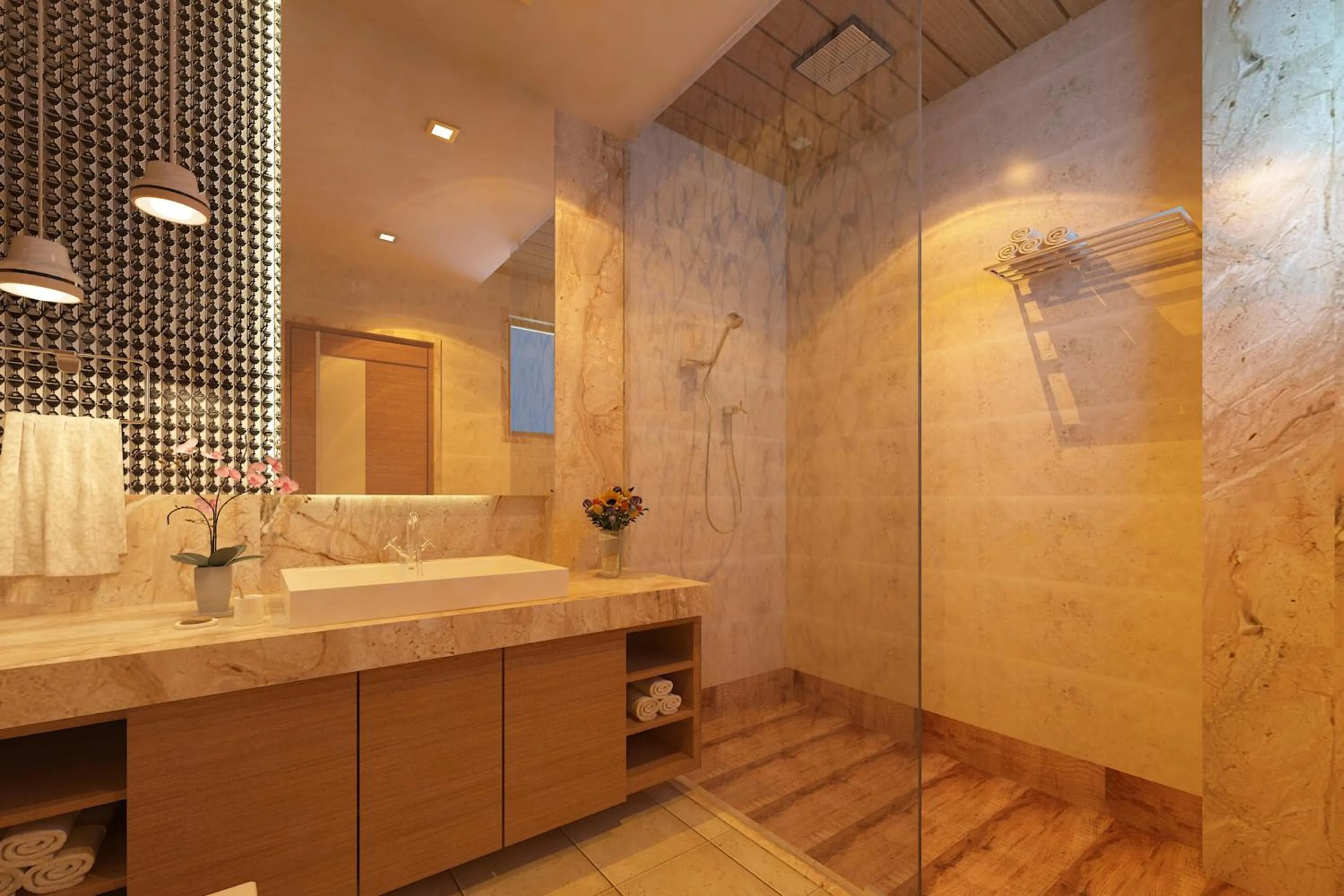 Bathroom in Hotel Grand Safari