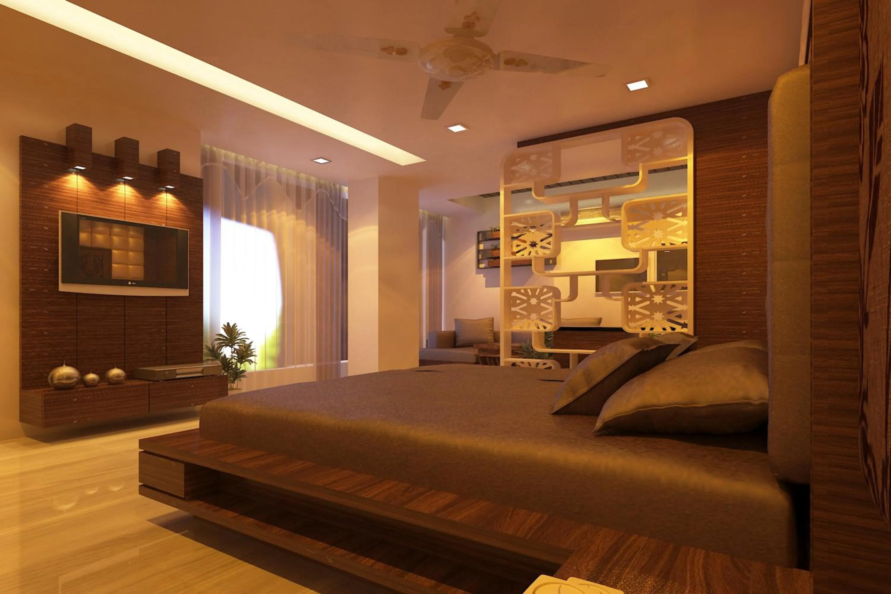 Bedroom in Hotel Grand Safari