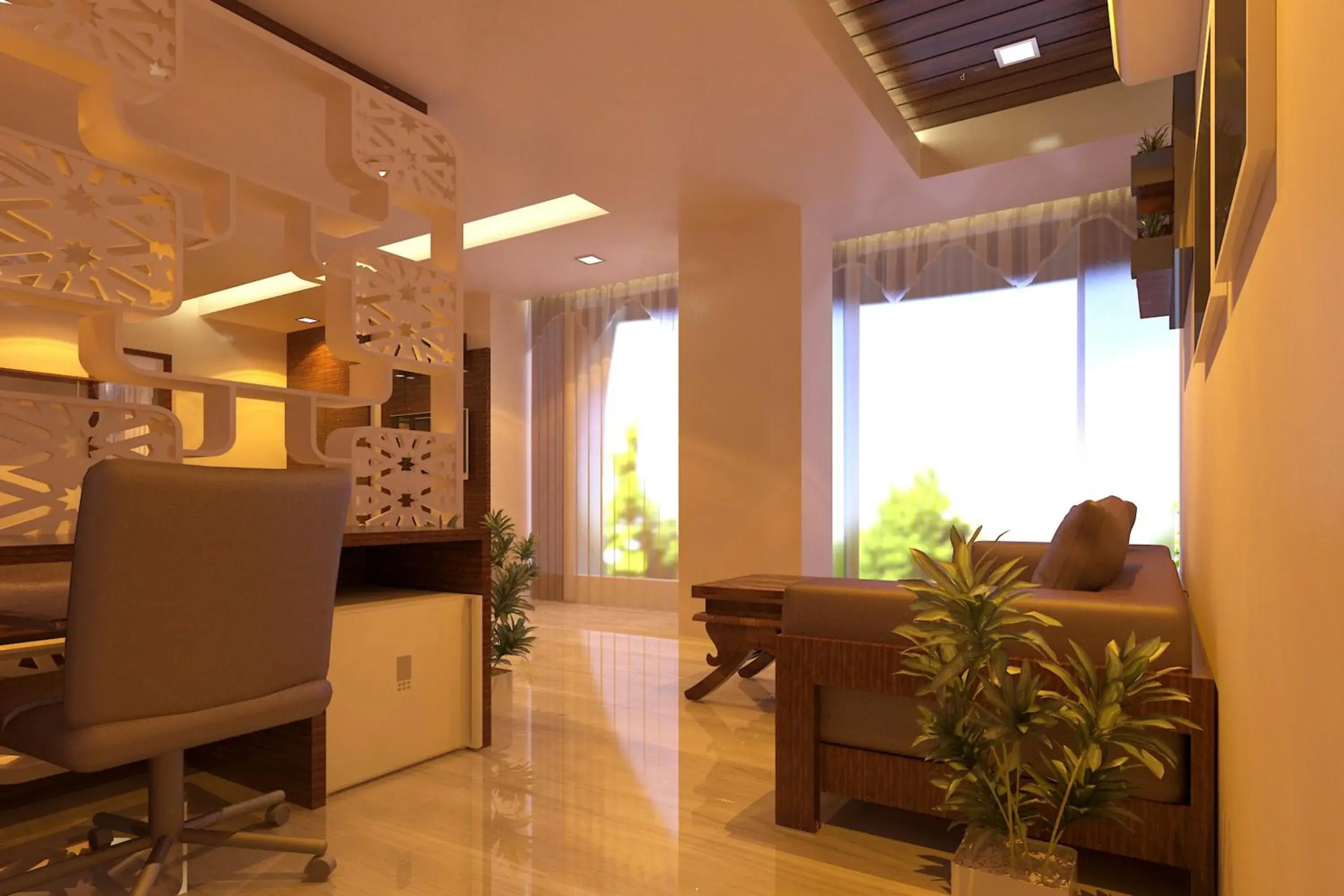 Bedroom in Hotel Grand Safari Bedroom in Hotel Grand Safari