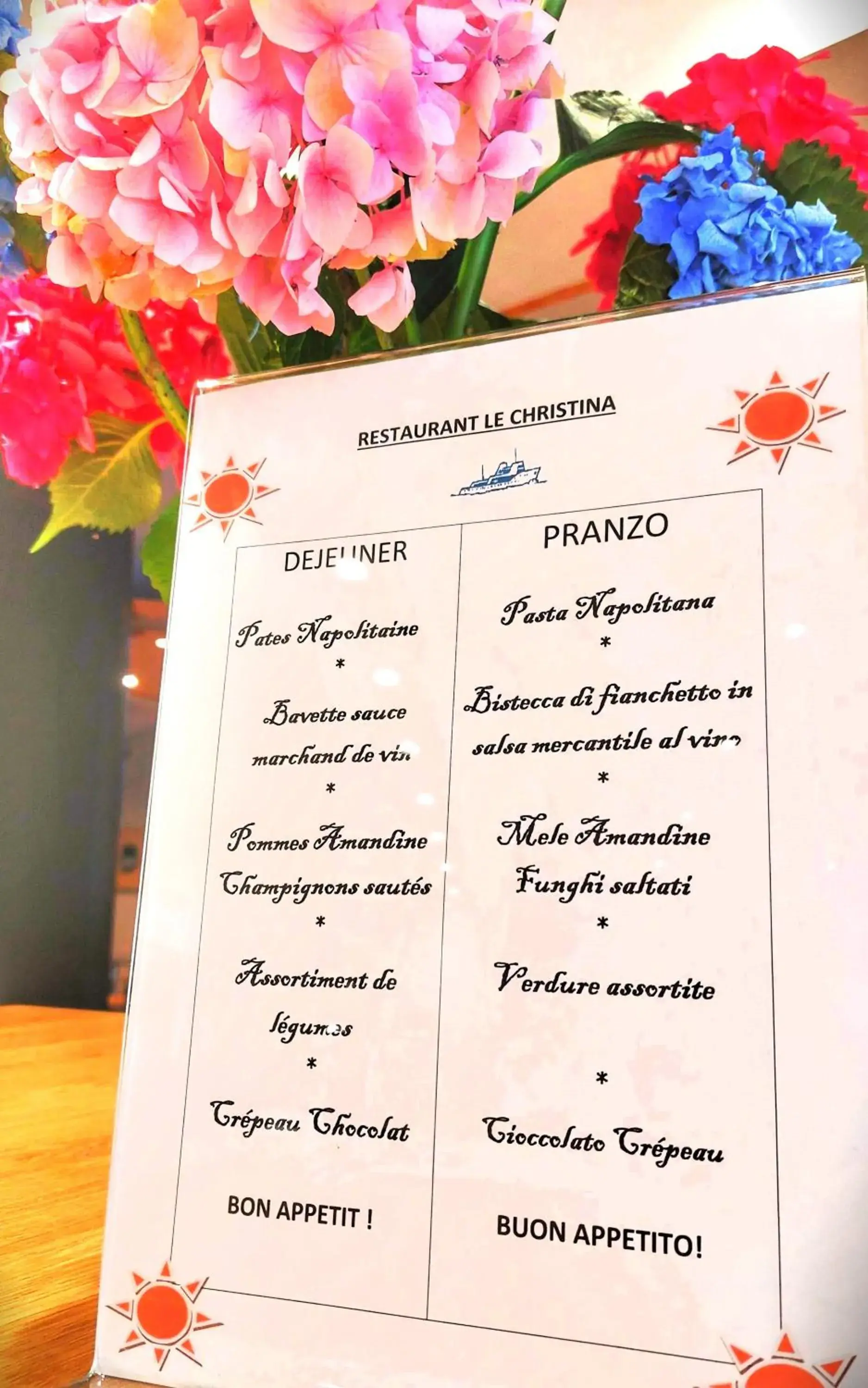 Restaurant/places to eat in Hôtel Christina Lourdes Restaurant/places to eat in Hôtel Christina Lourdes