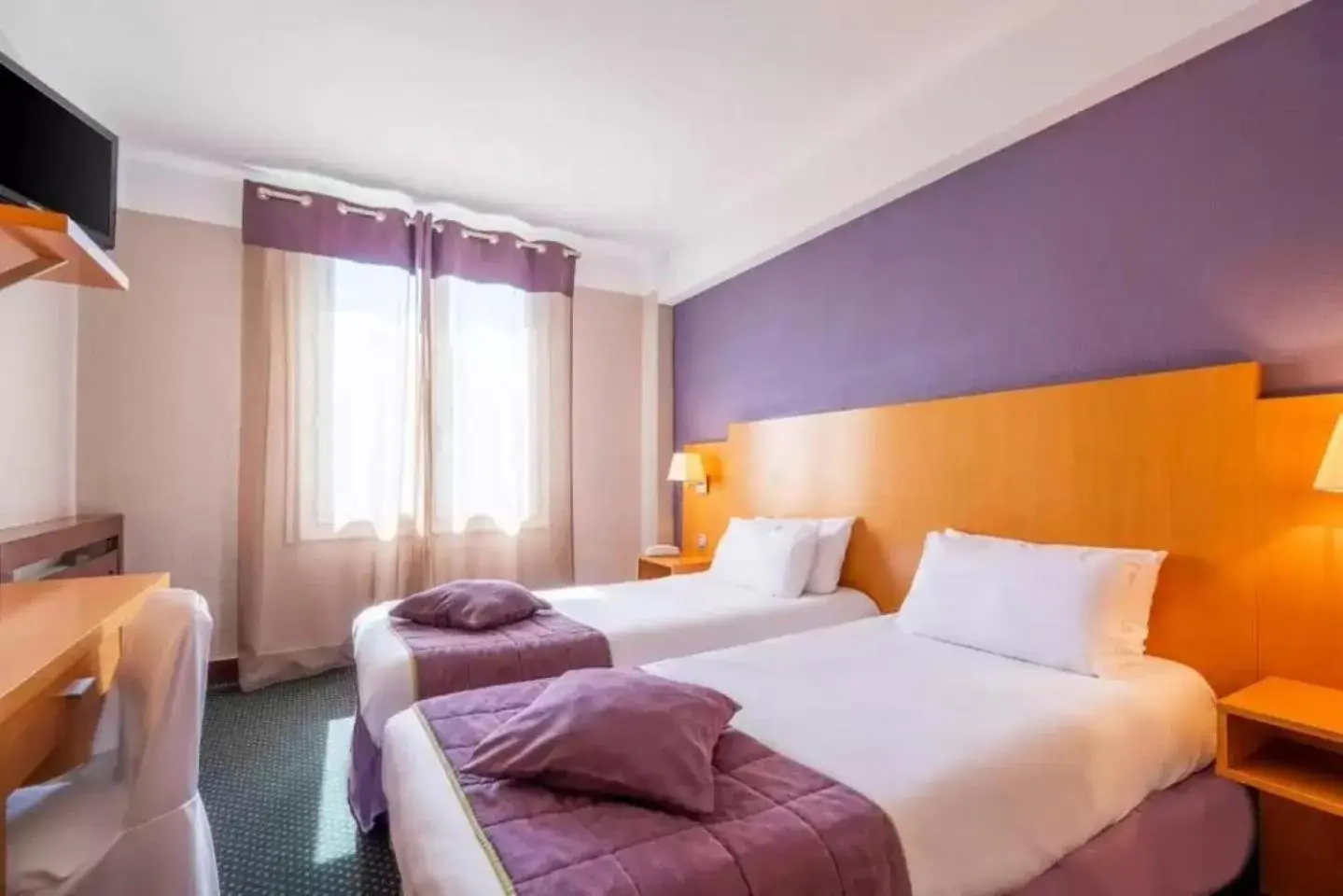 Bedroom, Bed in Hôtel Christina Lourdes Bedroom, Bed in Hôtel Christina Lourdes