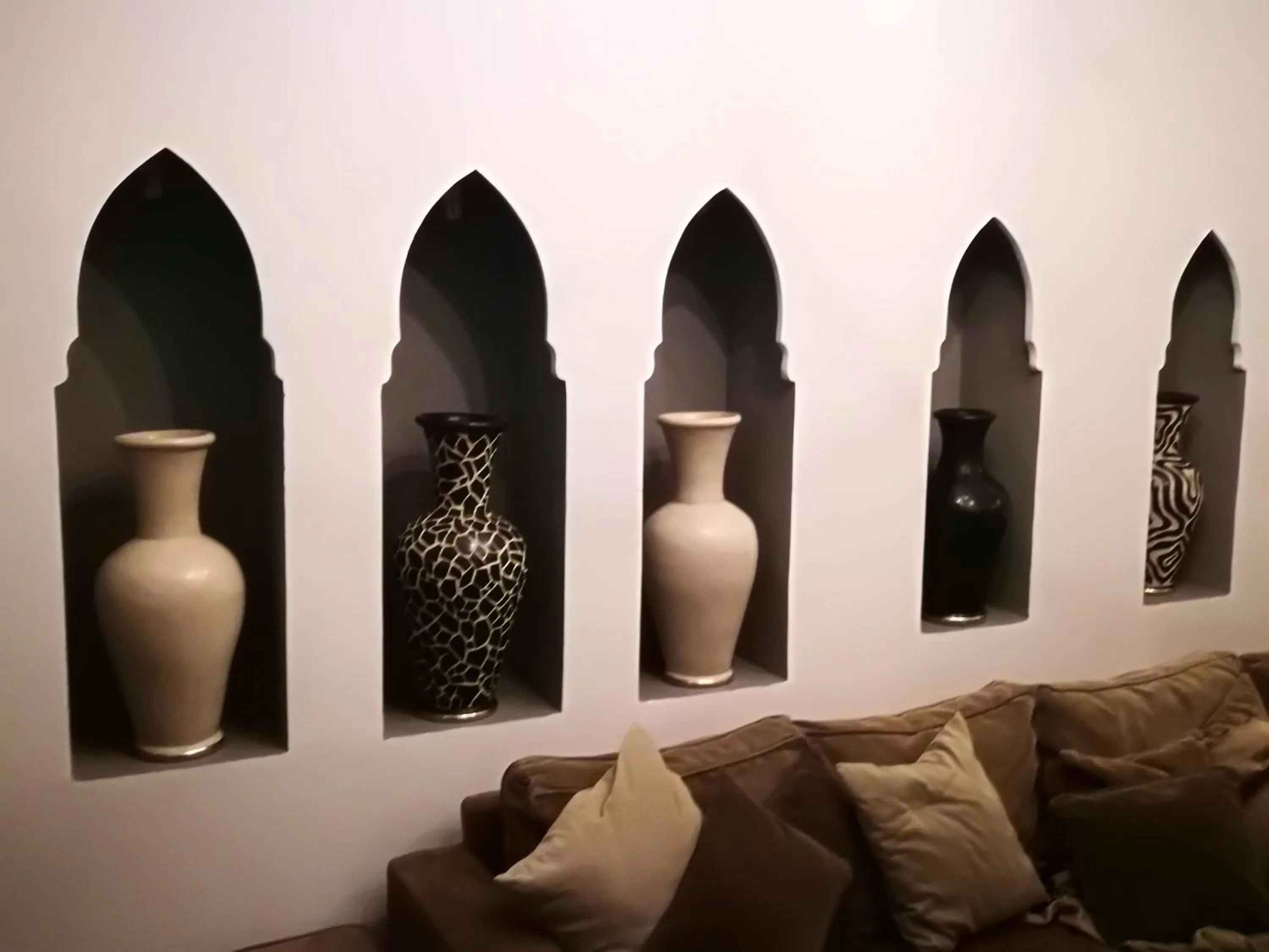 Communal lounge/ TV room in Riad Bab aylen - Piscine Roof Top chauffée