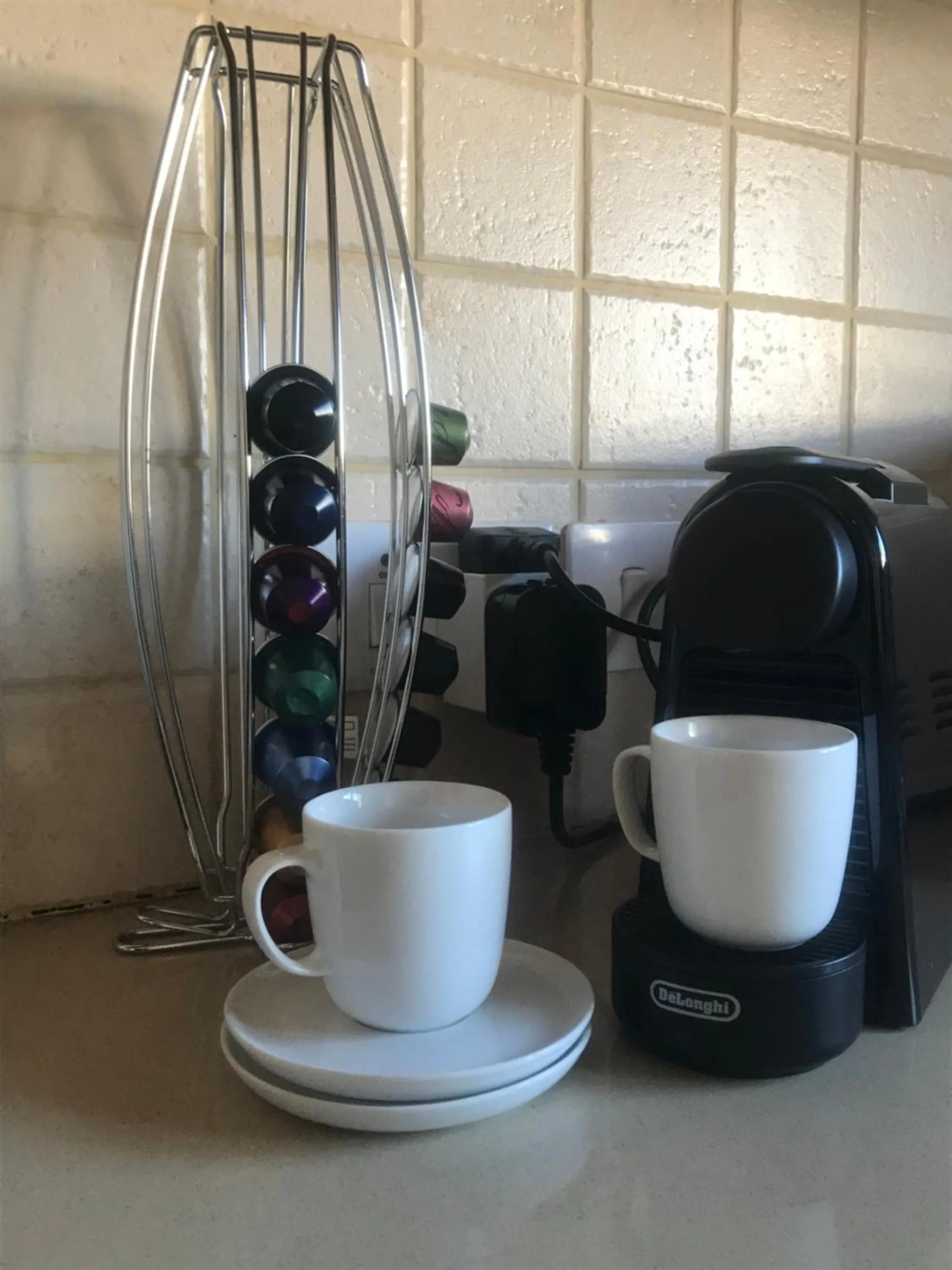 Coffee/tea facilities in Warm Residence in the heart of the City Center - Balcony & view
