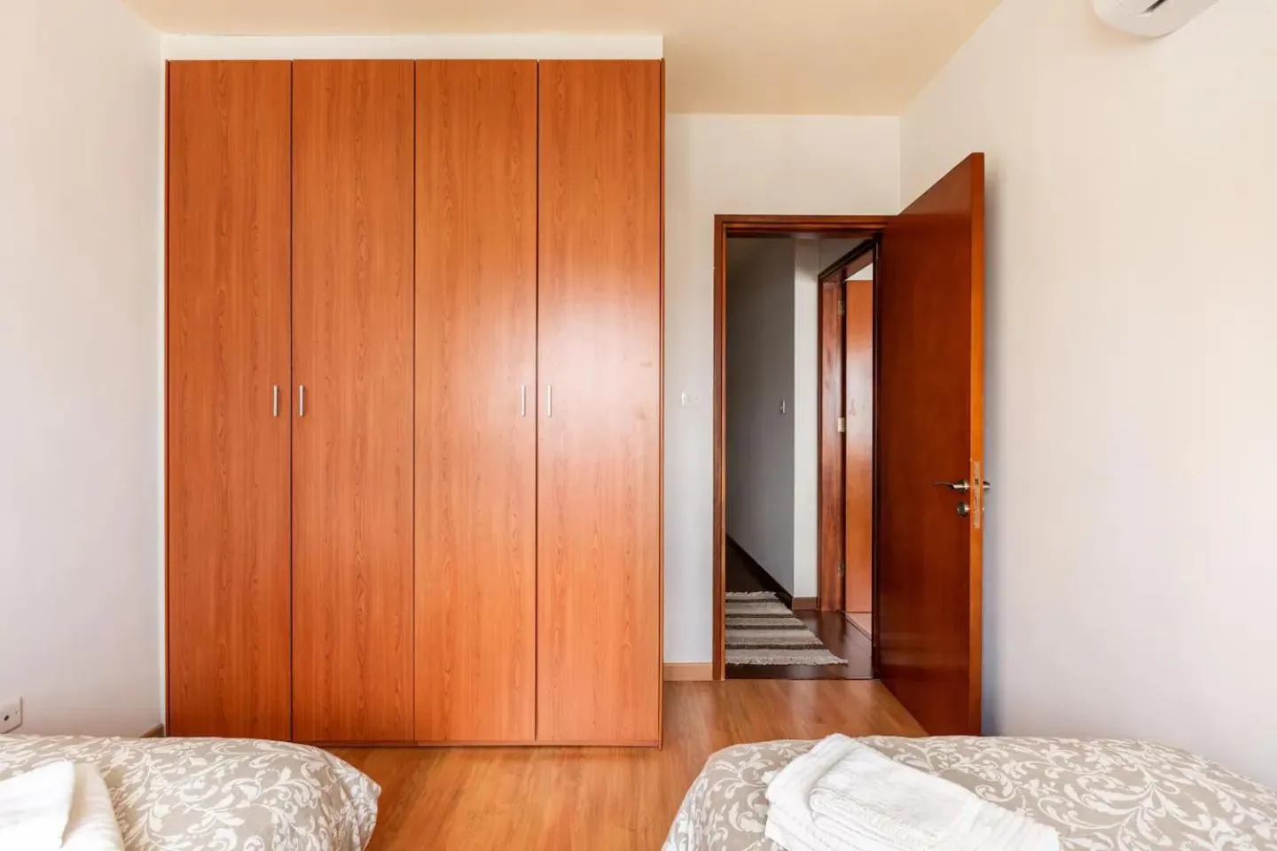 Bedroom, Bed in Warm Residence in the heart of the City Center - Balcony & view