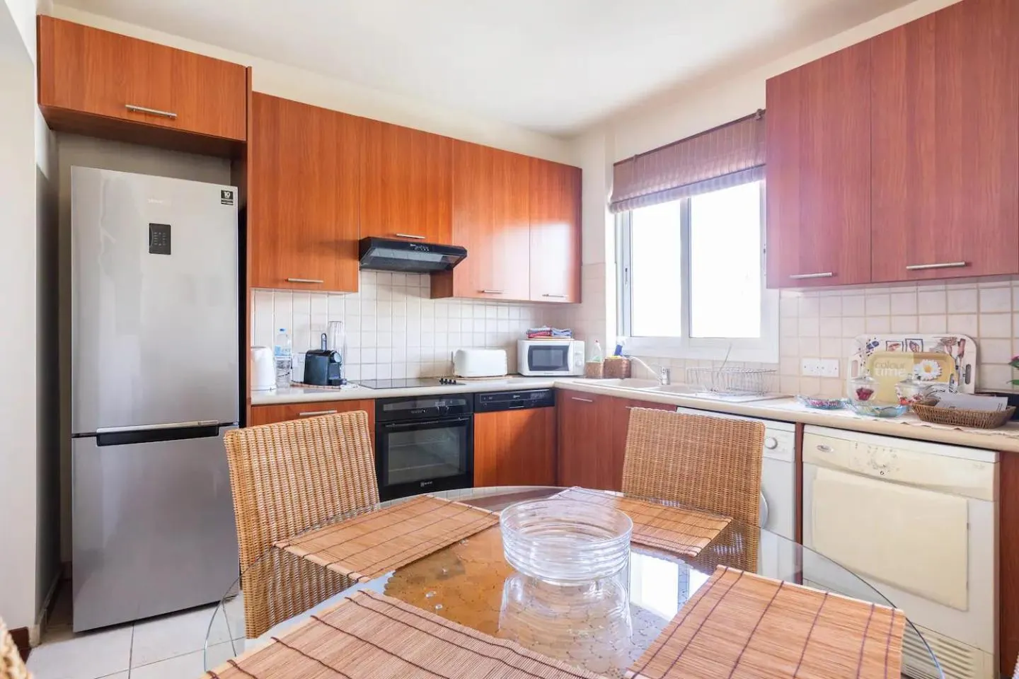 kitchen in Warm Residence in the heart of the City Center - Balcony & view
