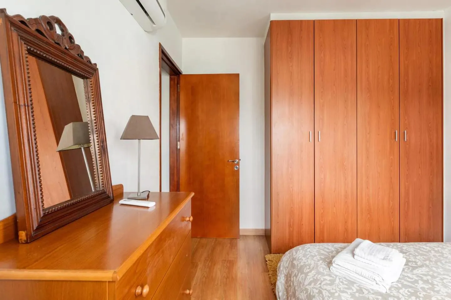 Bedroom, Bed in Warm Residence in the heart of the City Center - Balcony & view