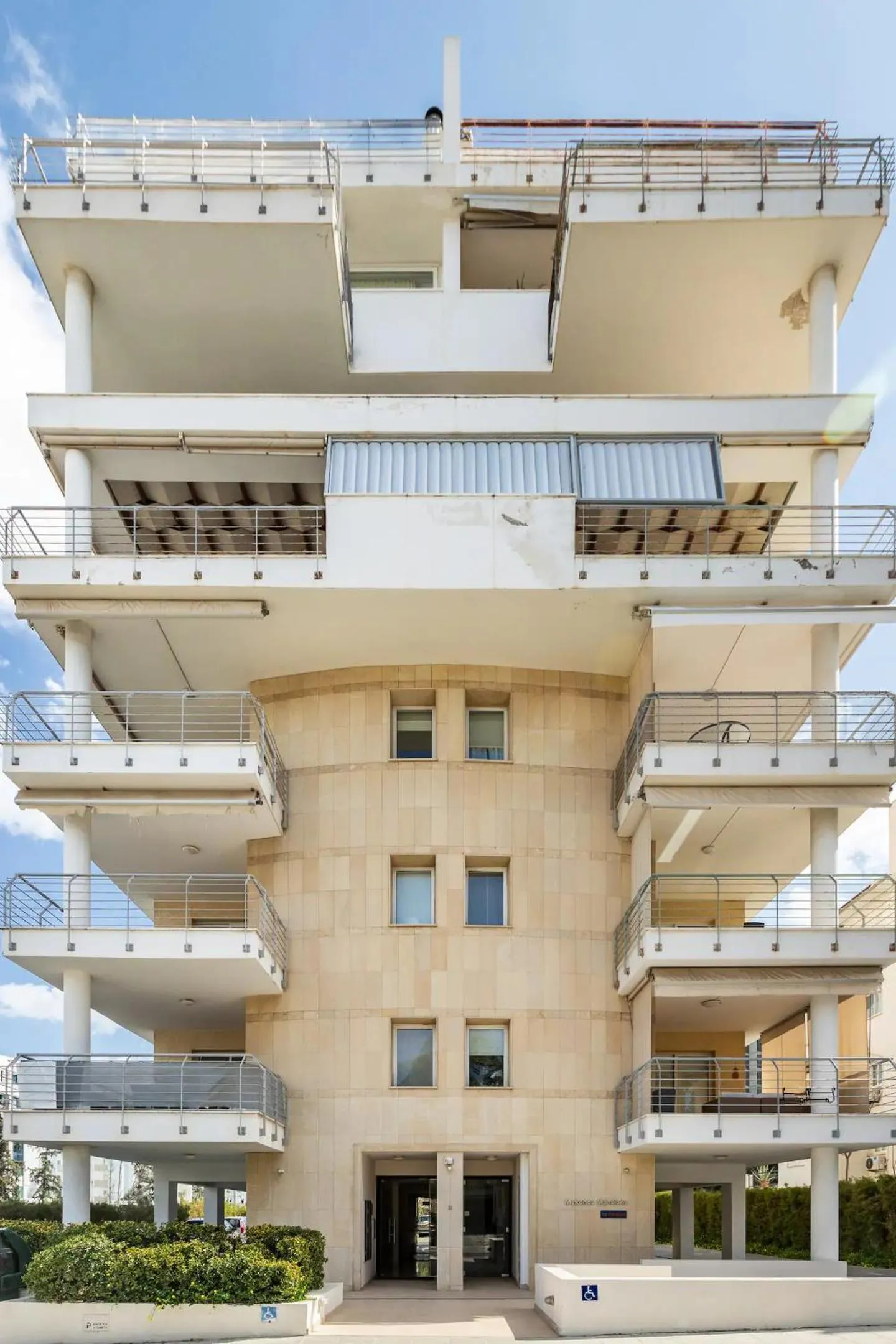 Property building in Warm Residence in the heart of the City Center - Balcony & view