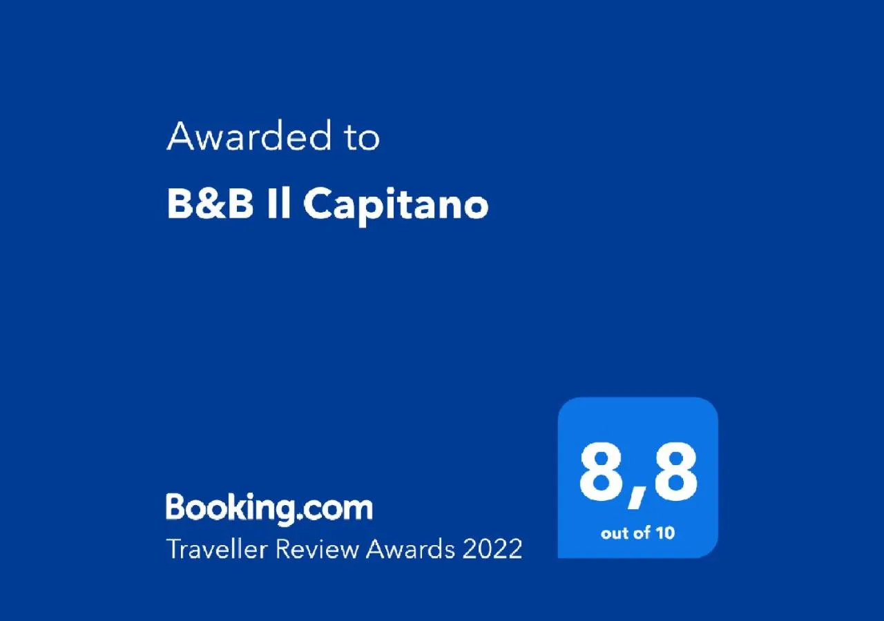 Certificate/Award in B&B Il Capitano