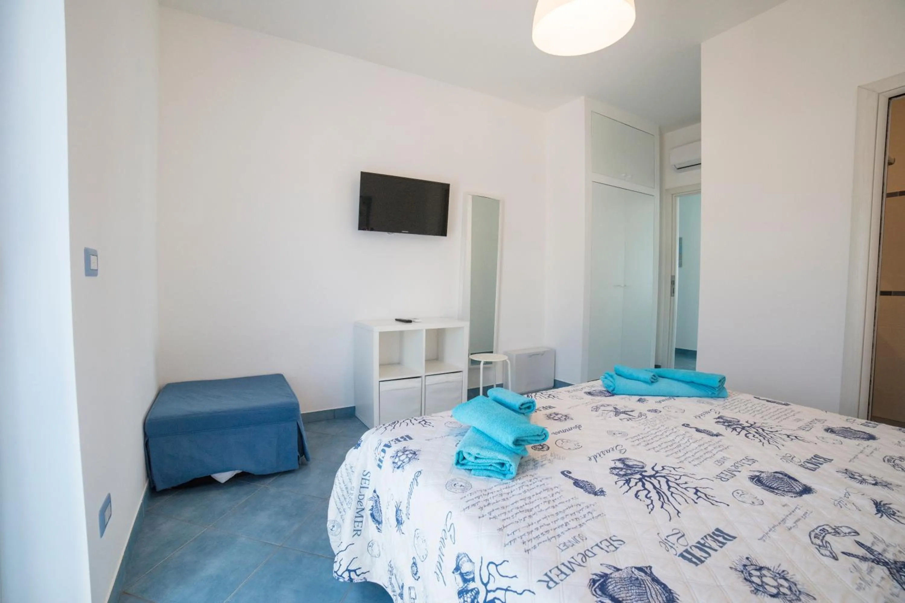 TV and multimedia, Bed in B&B Il Capitano