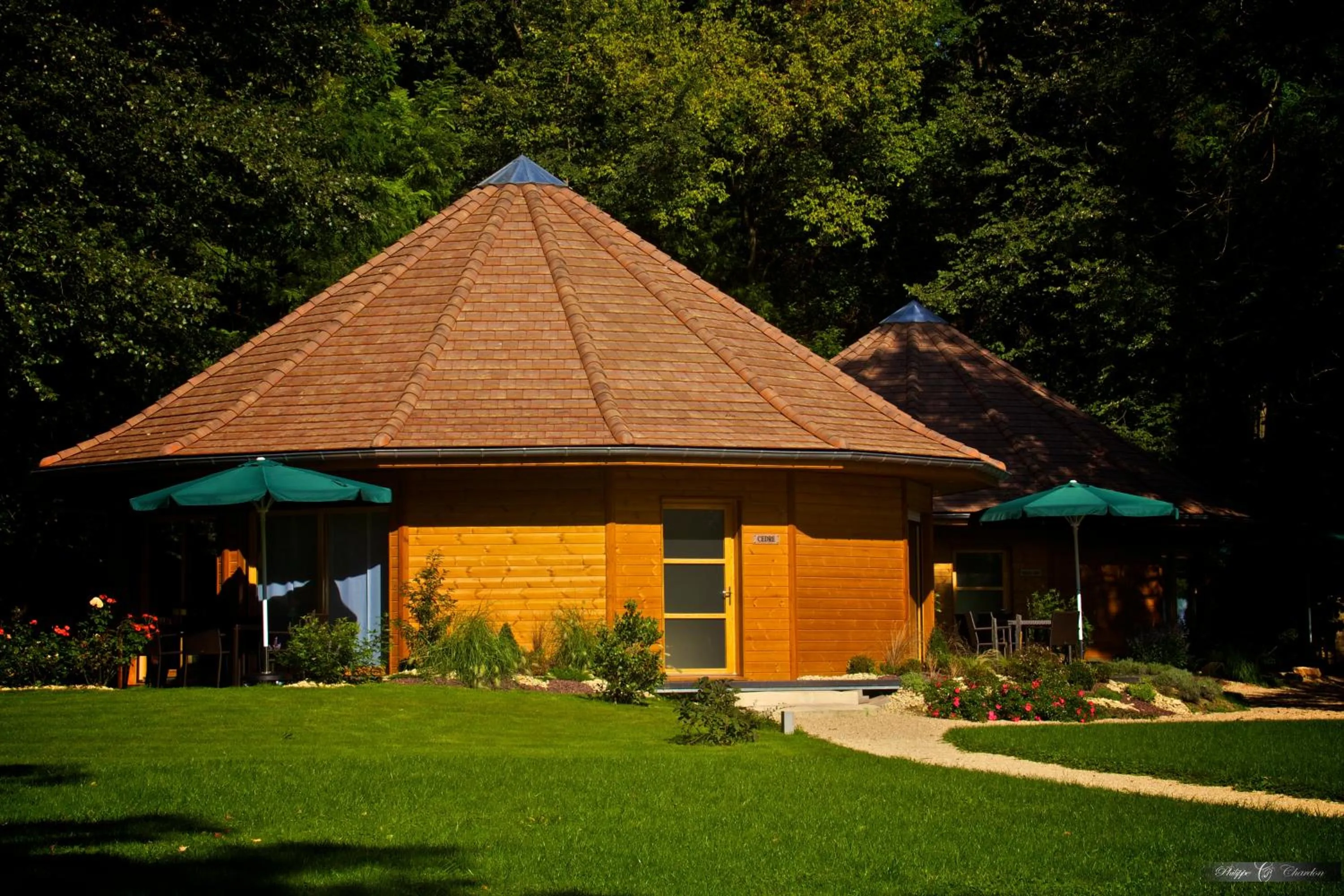 Facade/entrance in Château de Challanges