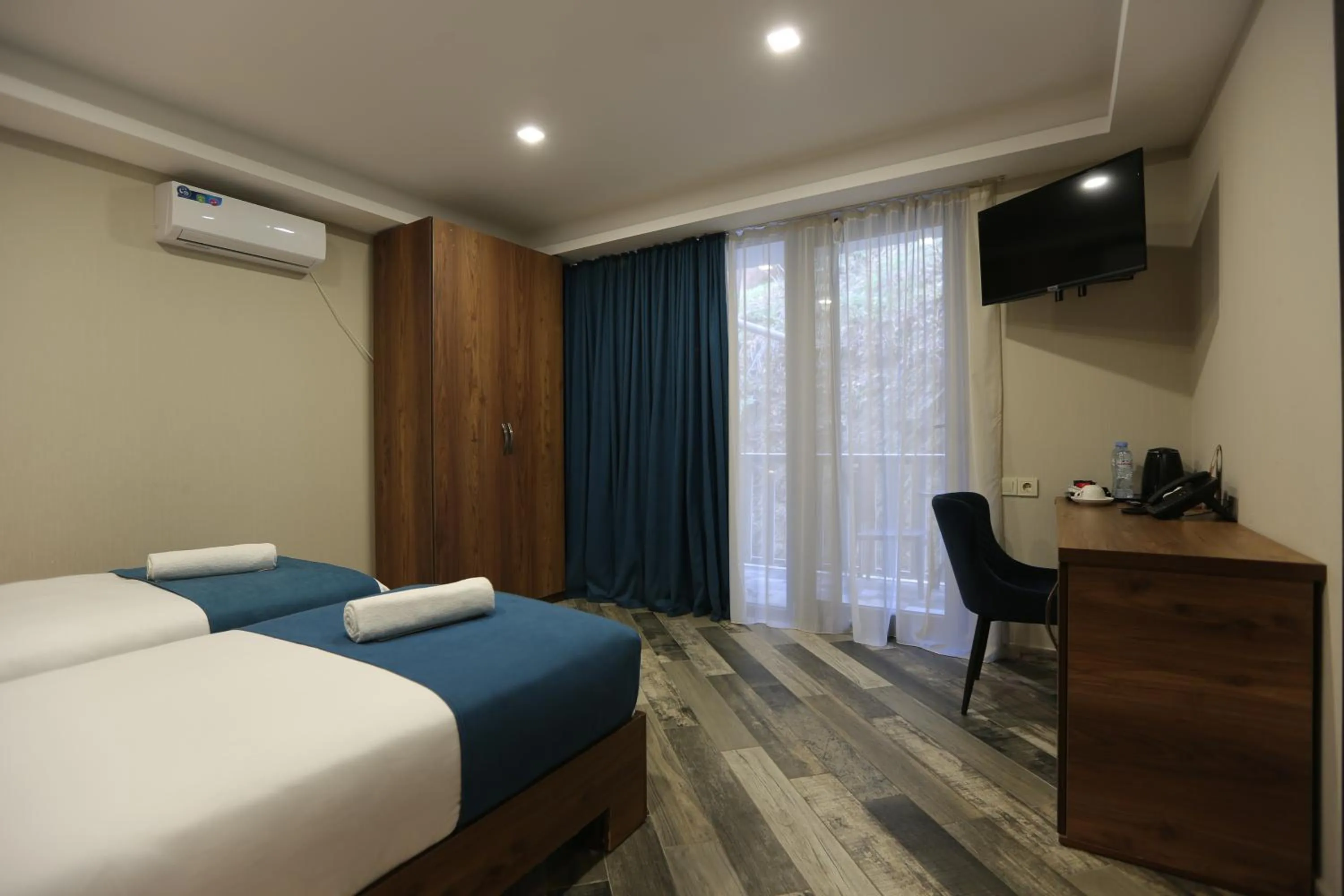 Bedroom, Bed in Borjomi UnderWood