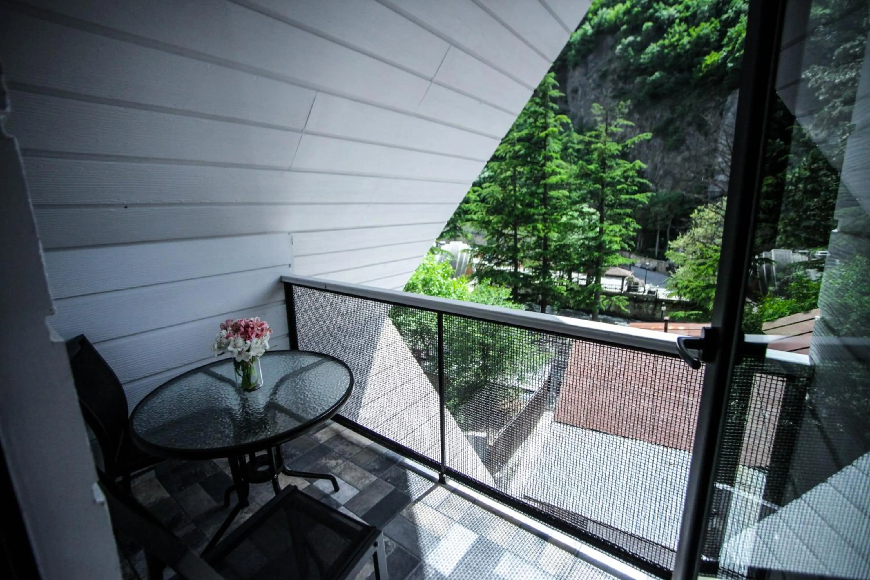 Balcony/Terrace in Borjomi UnderWood