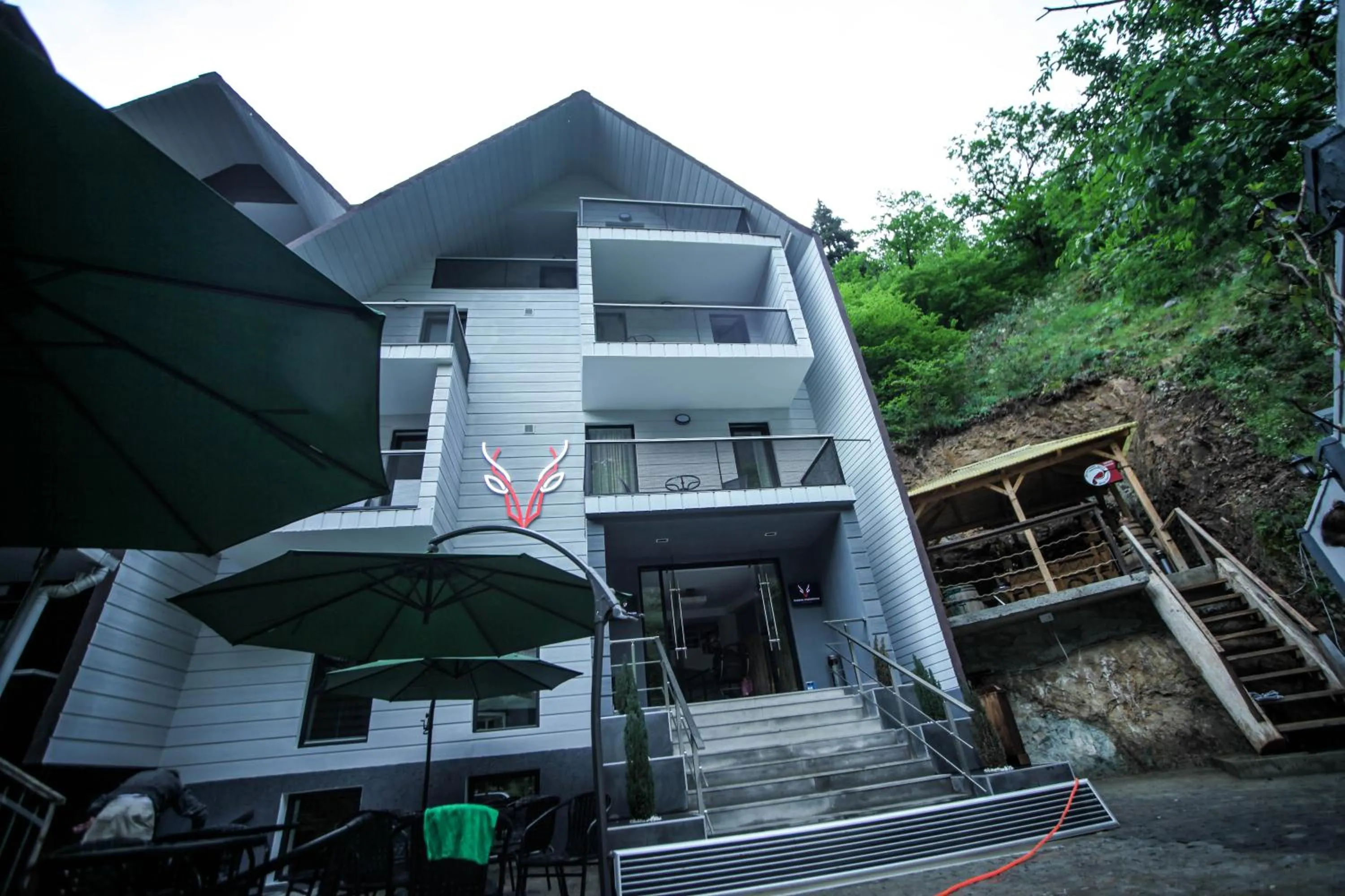 Facade/entrance in Borjomi UnderWood