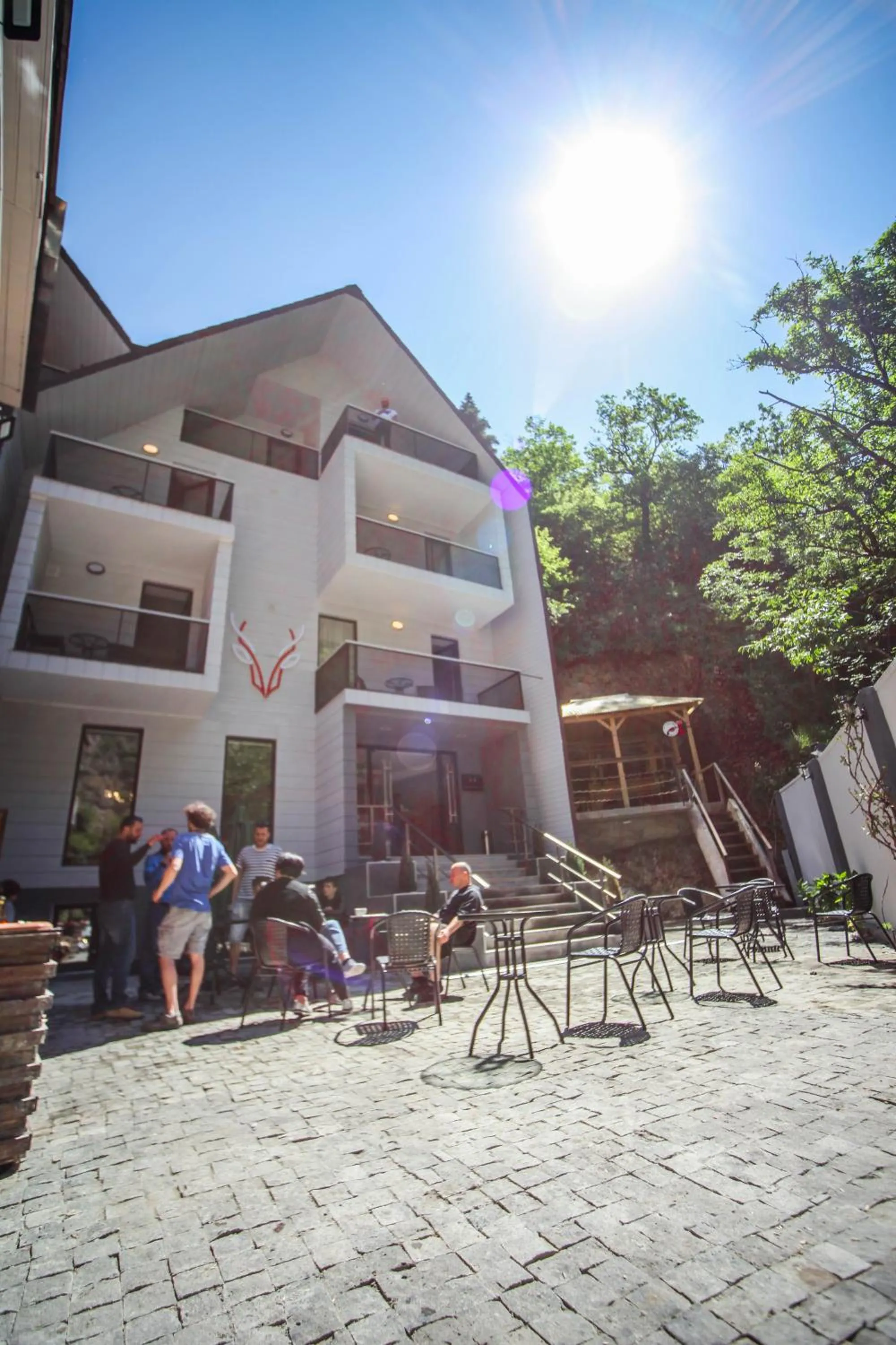 Facade/entrance in Borjomi UnderWood