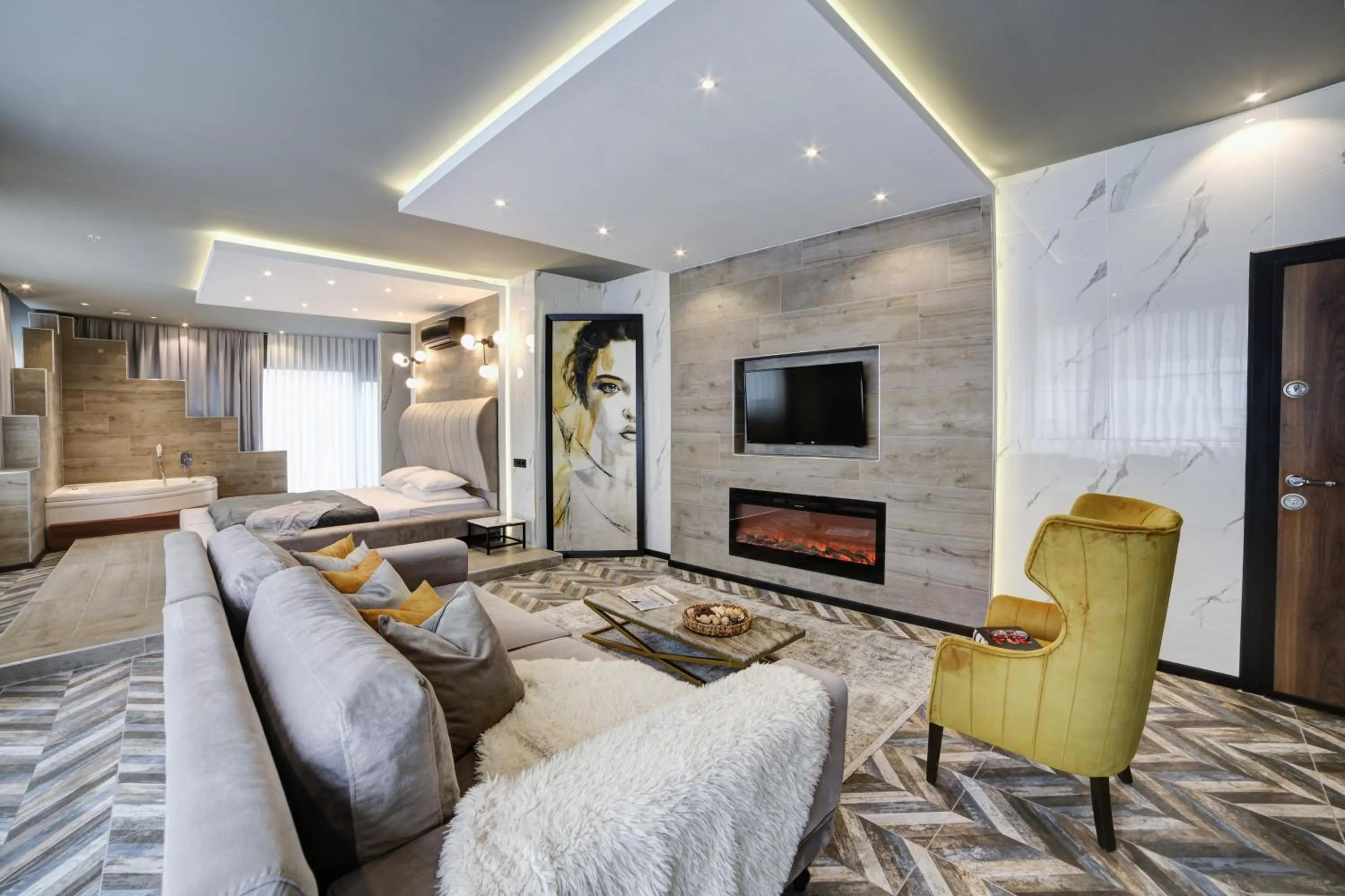 TV and multimedia in Walton Residence Sisli