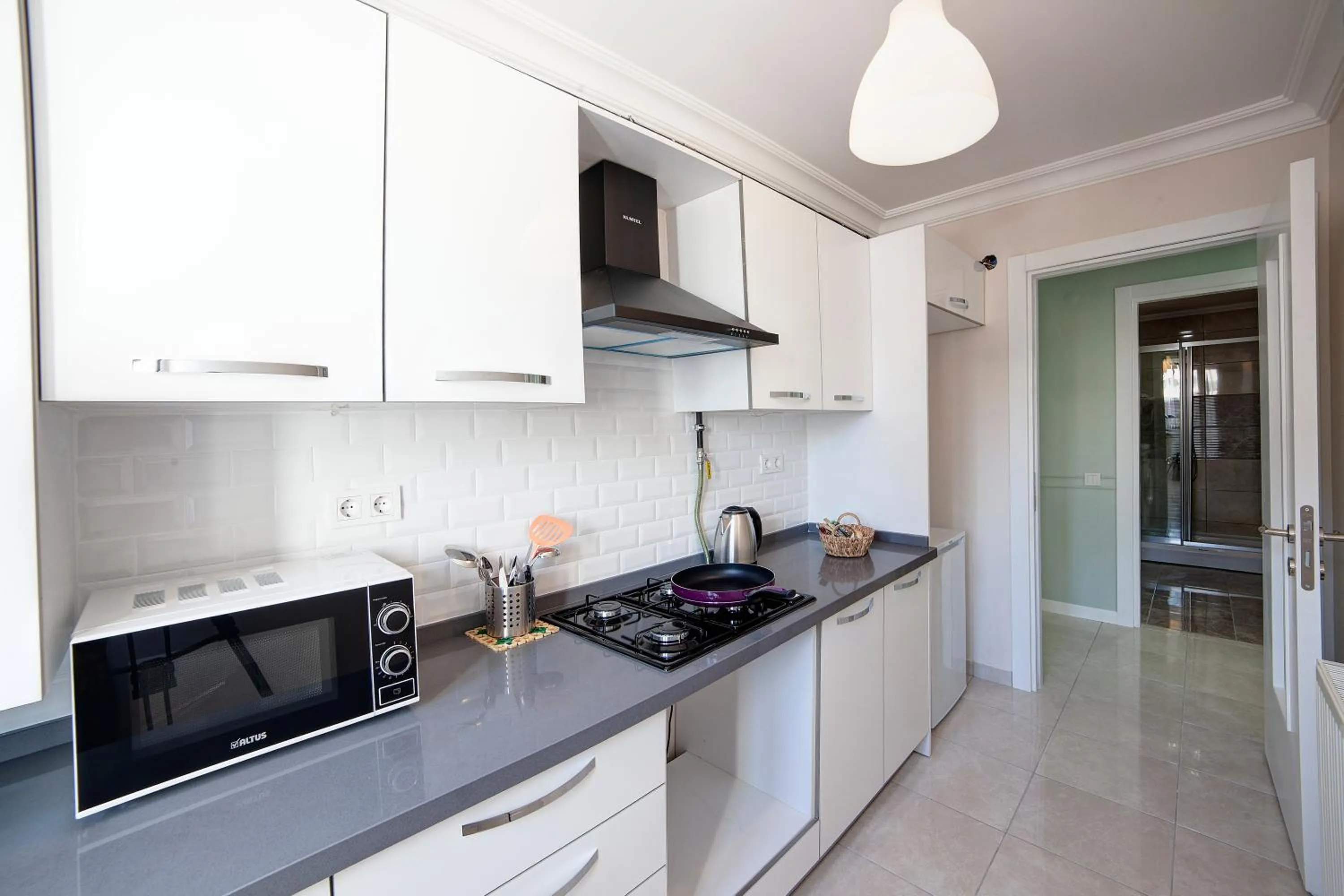 Kitchen or kitchenette in Walton Residence Sisli