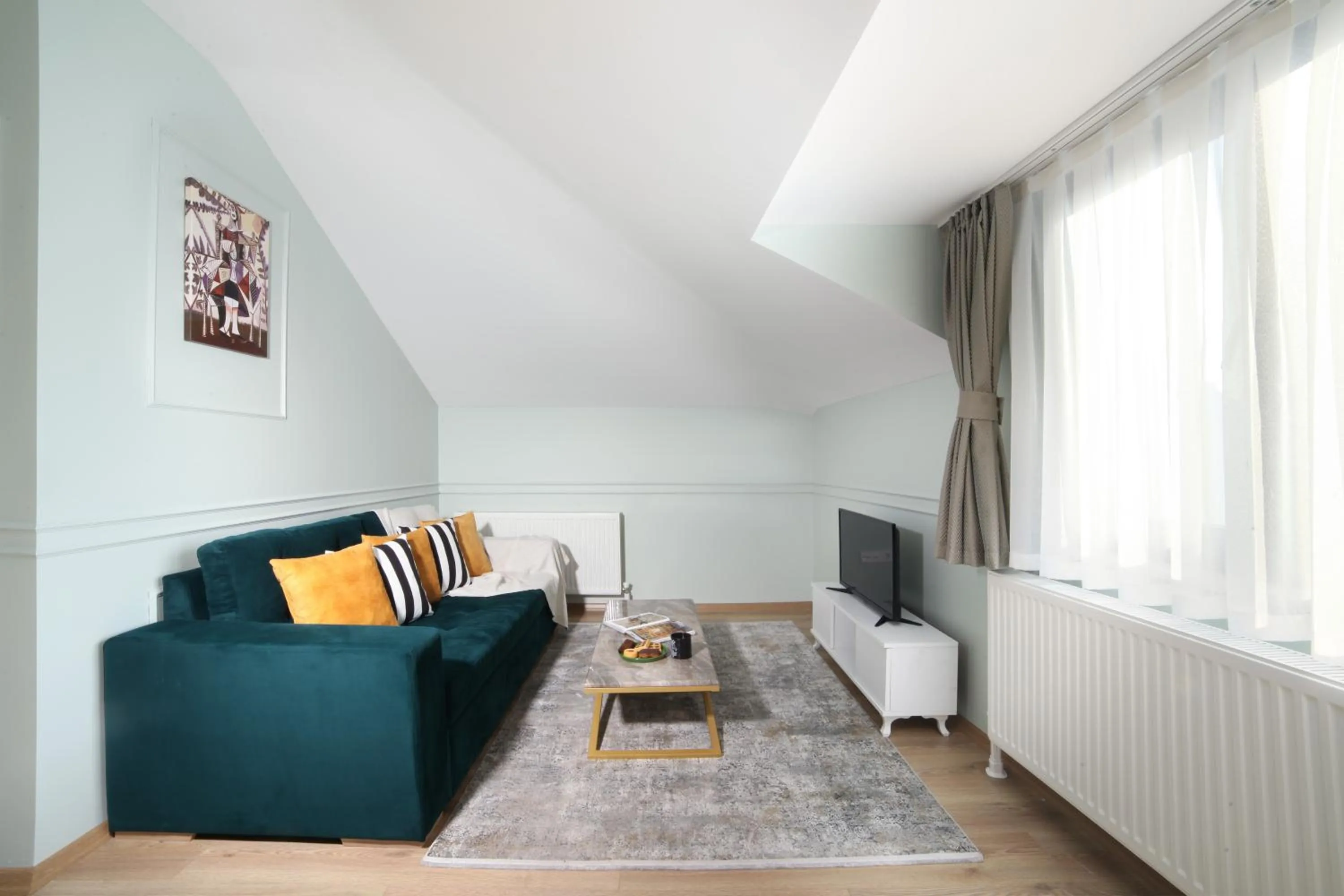 Seating area in Walton Residence Sisli