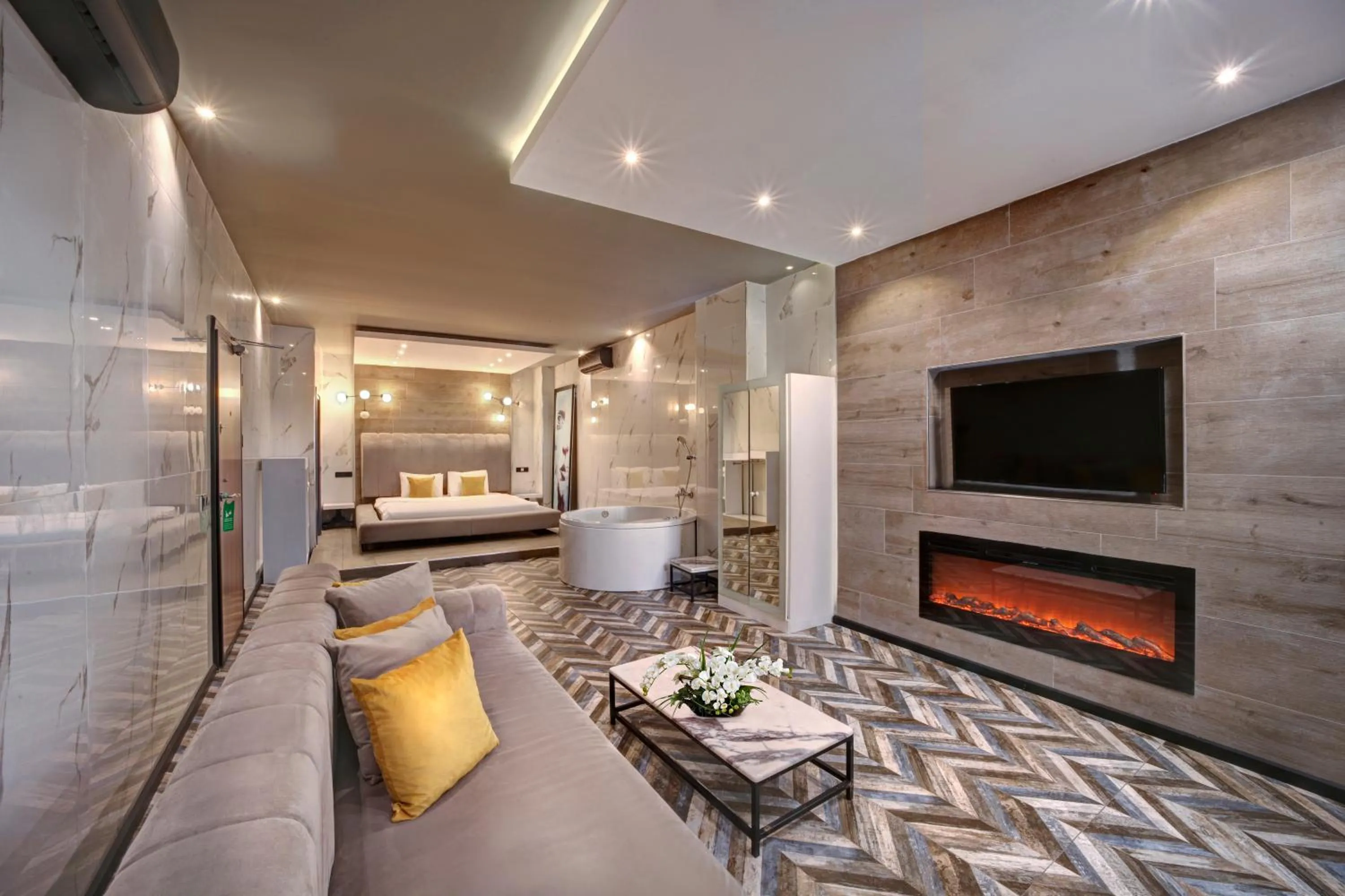 Living room in Walton Residence Sisli