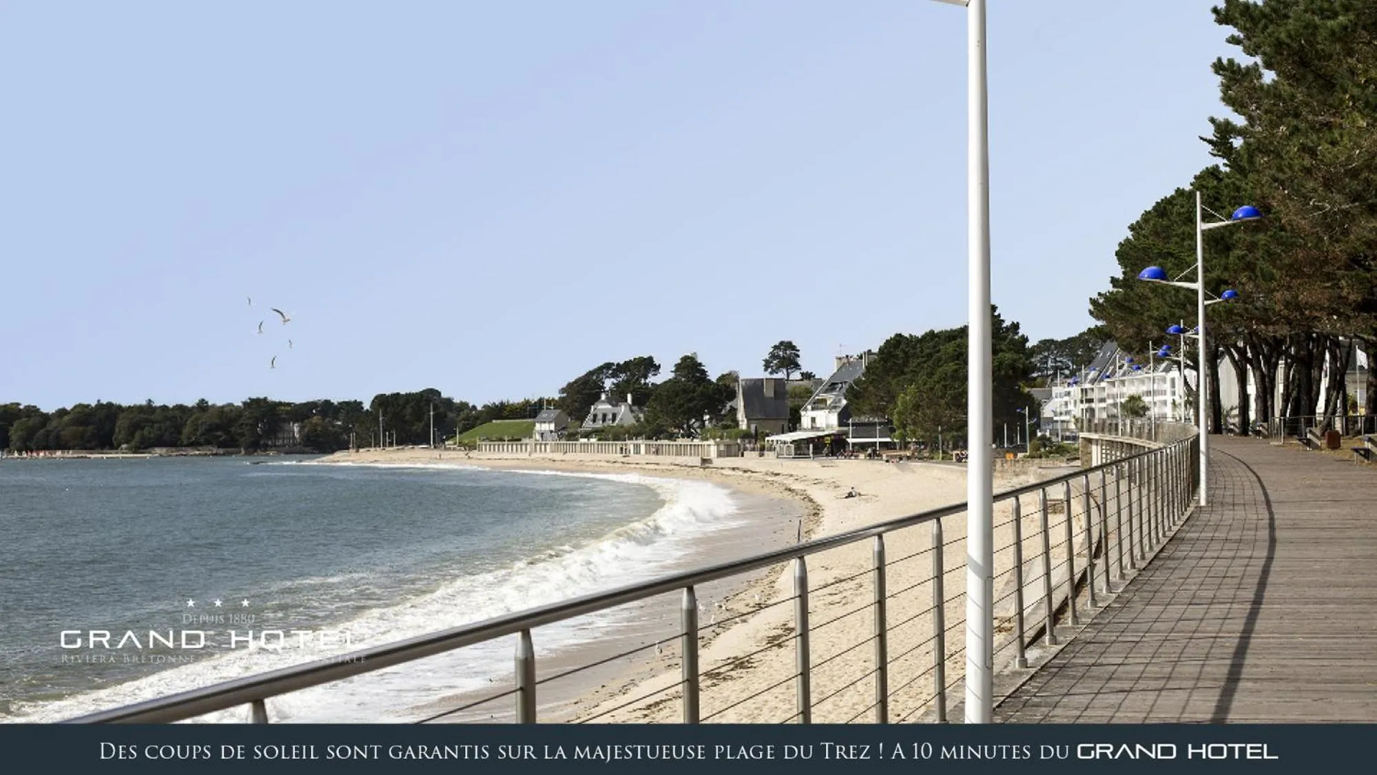 Beach in Grand Hôtel Abbatiale Bénodet, Originals Relais