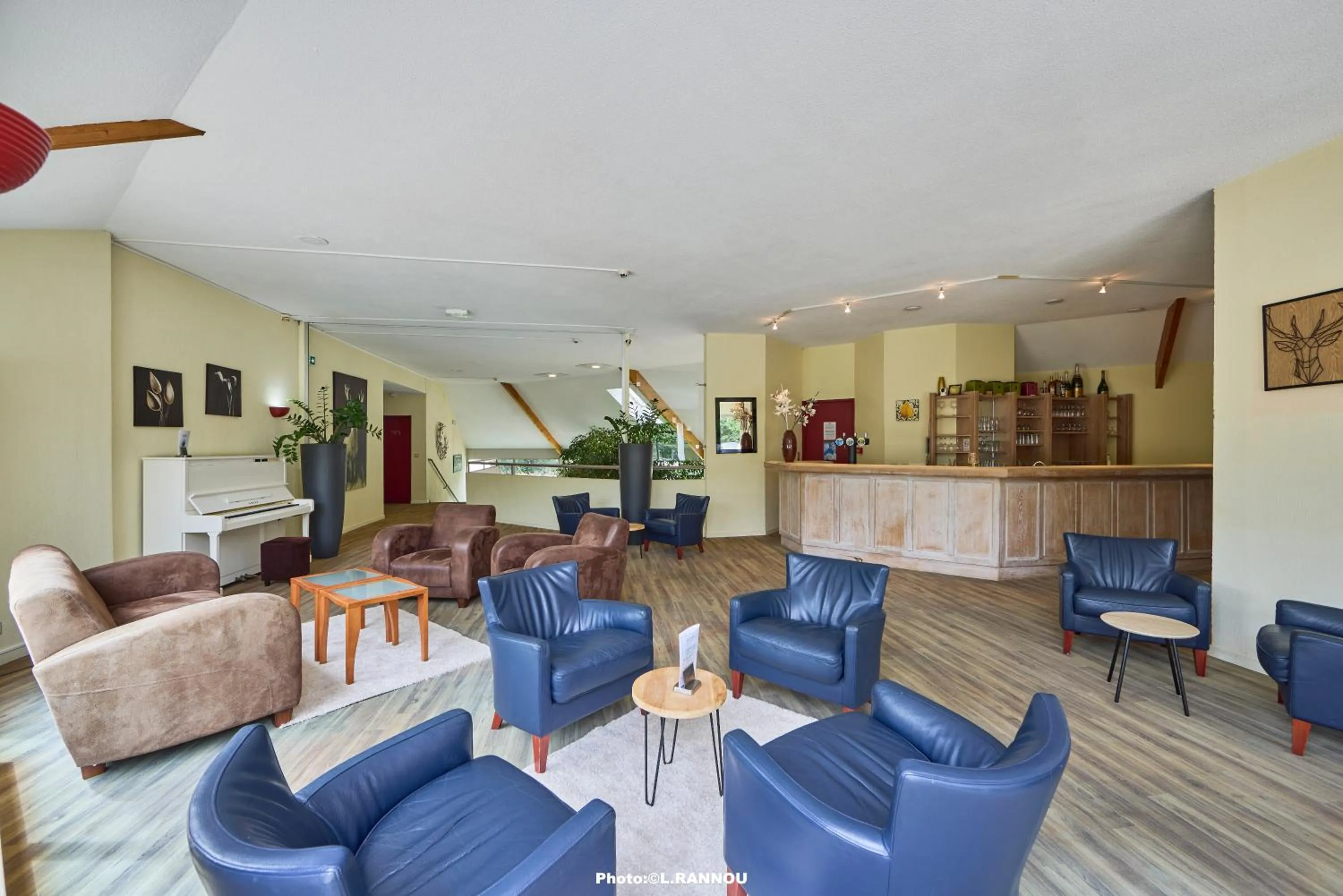 Living room in Hôtel du Golf Saint-Laurent