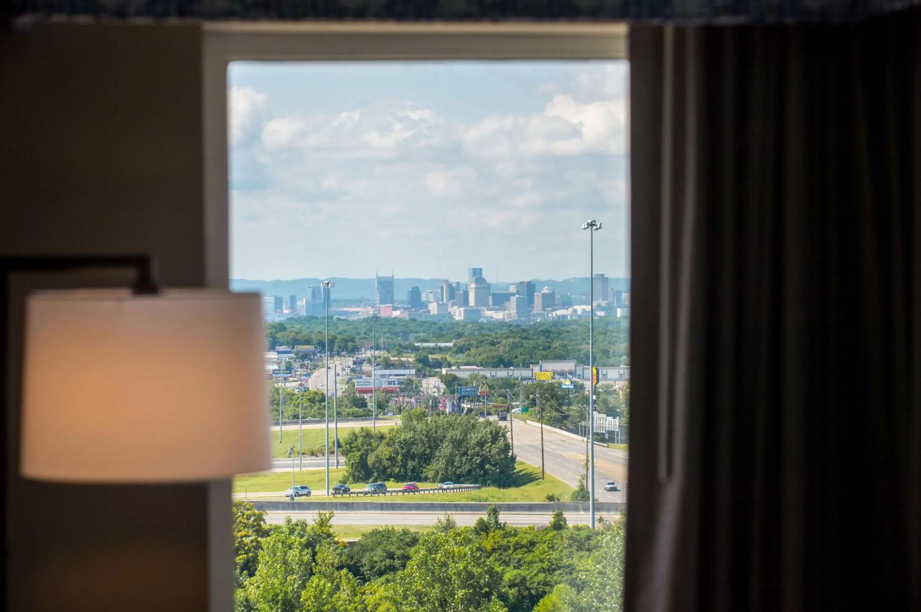 View (from property/room) in Hampton Inn & Suites by Hilton Nashville North Skyline View (from property/room) in Hampton Inn & Suites by Hilton Nashville North Skyline