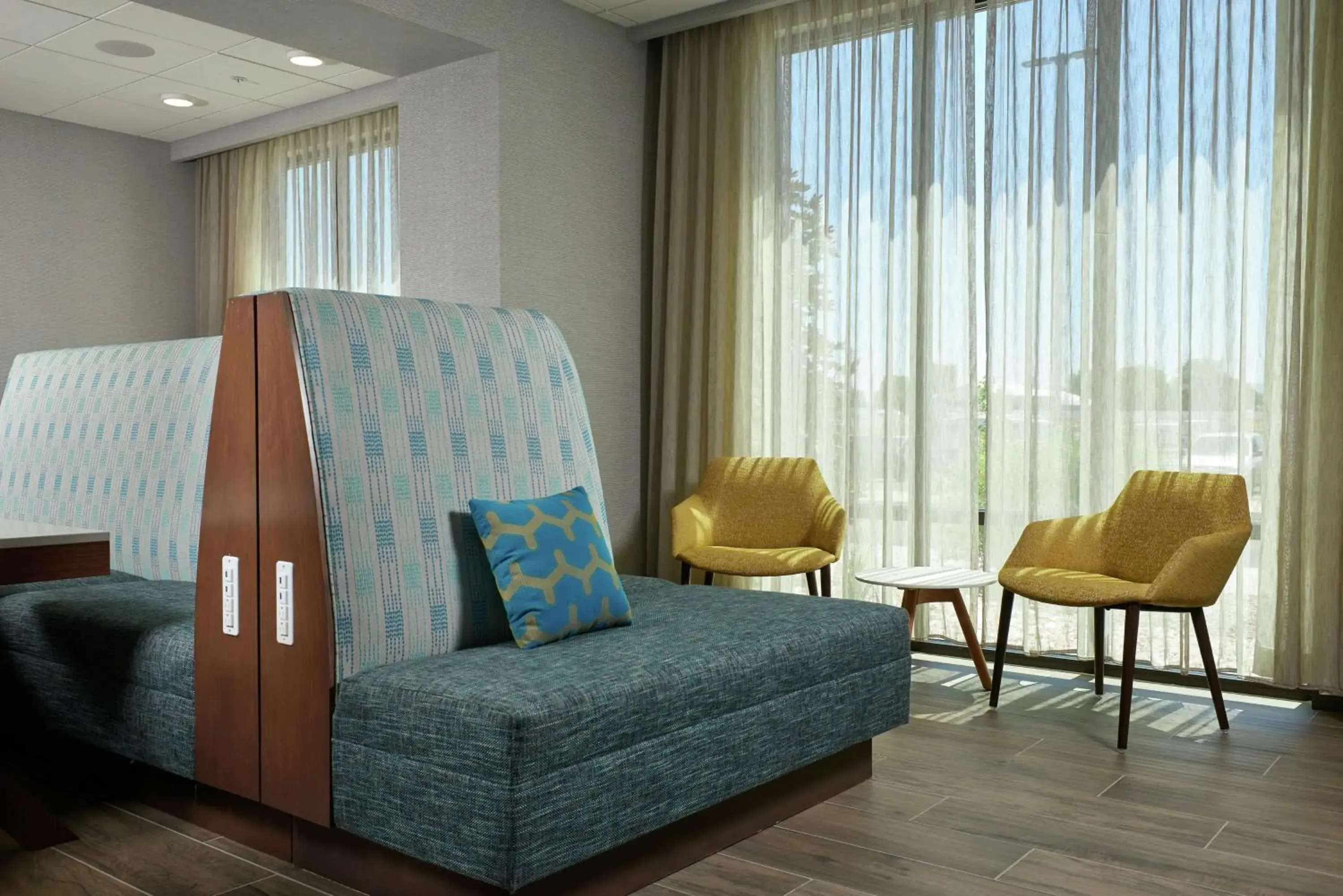 Lobby or reception in Hampton Inn Burley Lobby or reception in Hampton Inn Burley