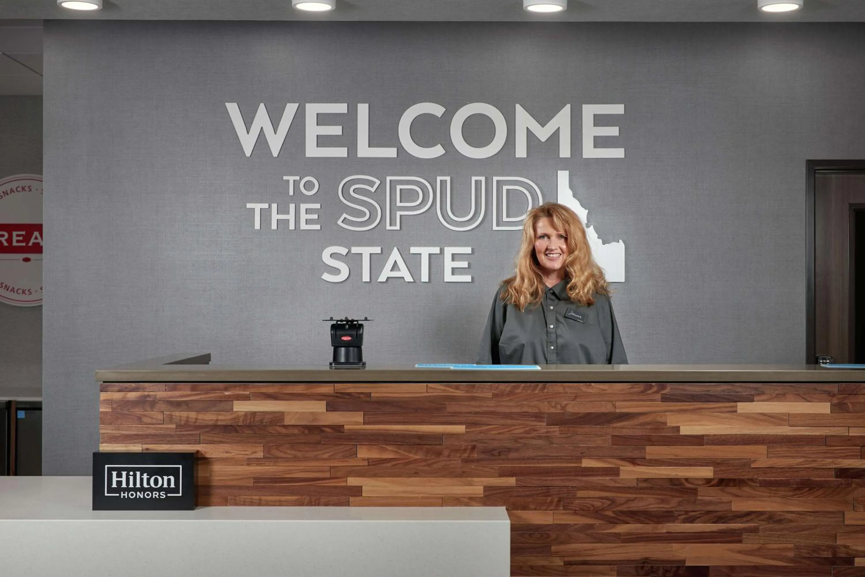 Lobby or reception in Hampton Inn Burley