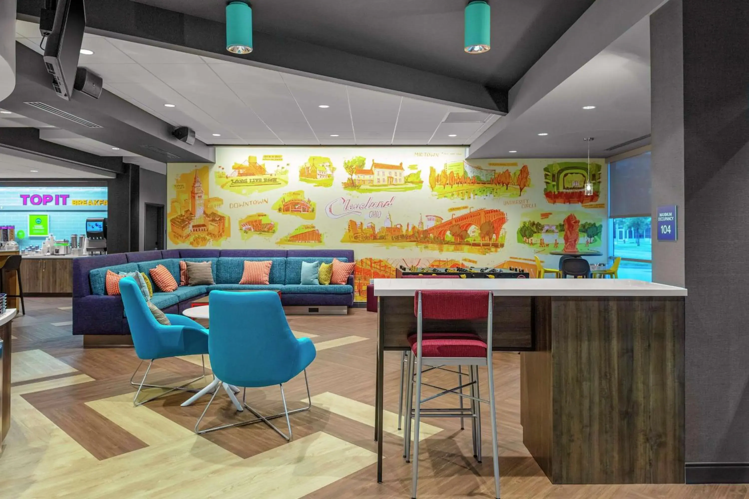 Lobby or reception in Tru By Hilton Cleveland Midtown Lobby or reception in Tru By Hilton Cleveland Midtown