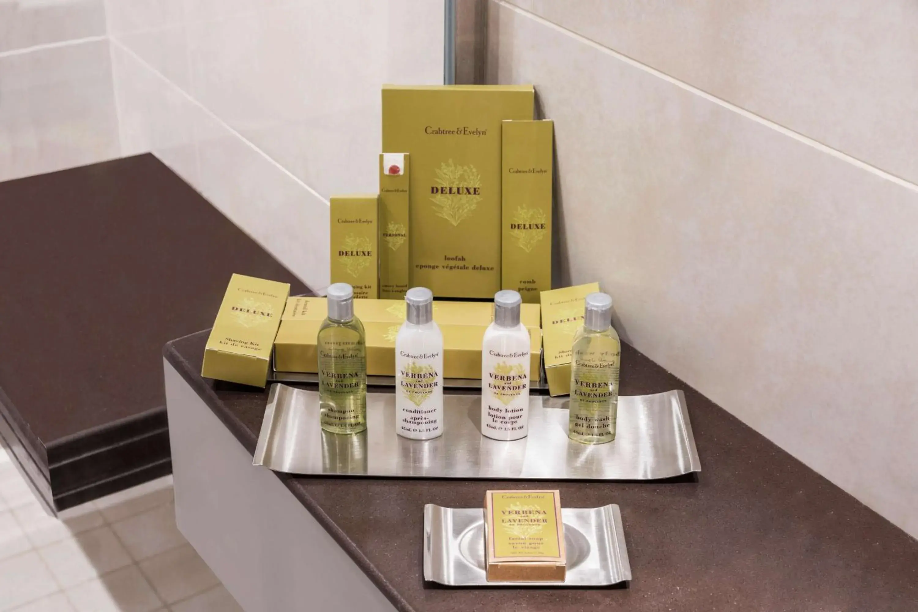 Bathroom in Doubletree By Hilton Jabal Omar Makkah Bathroom in Doubletree By Hilton Jabal Omar Makkah