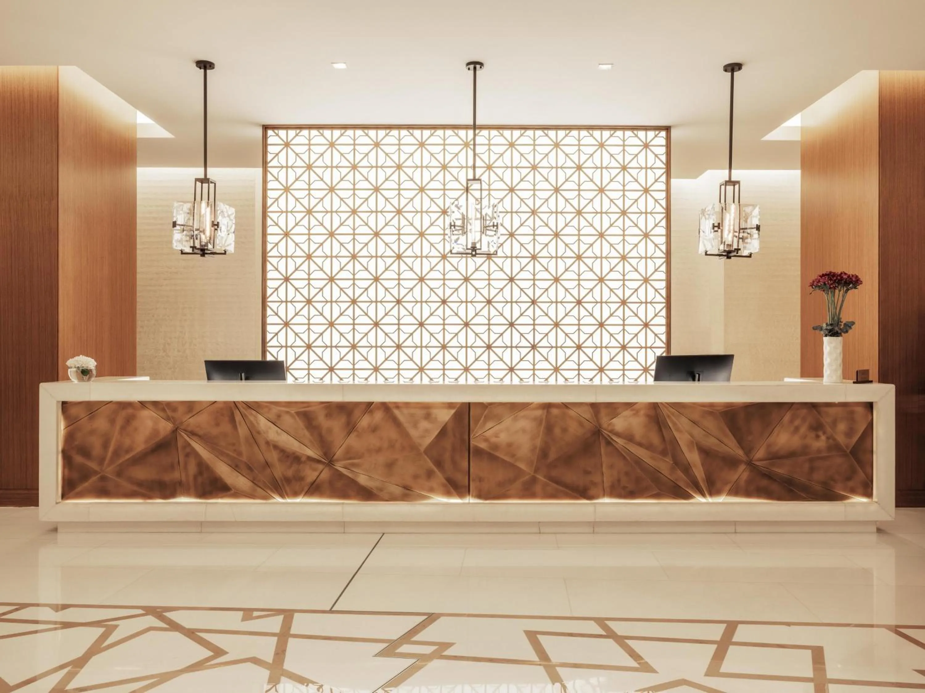 Lobby or reception in Doubletree By Hilton Jabal Omar Makkah