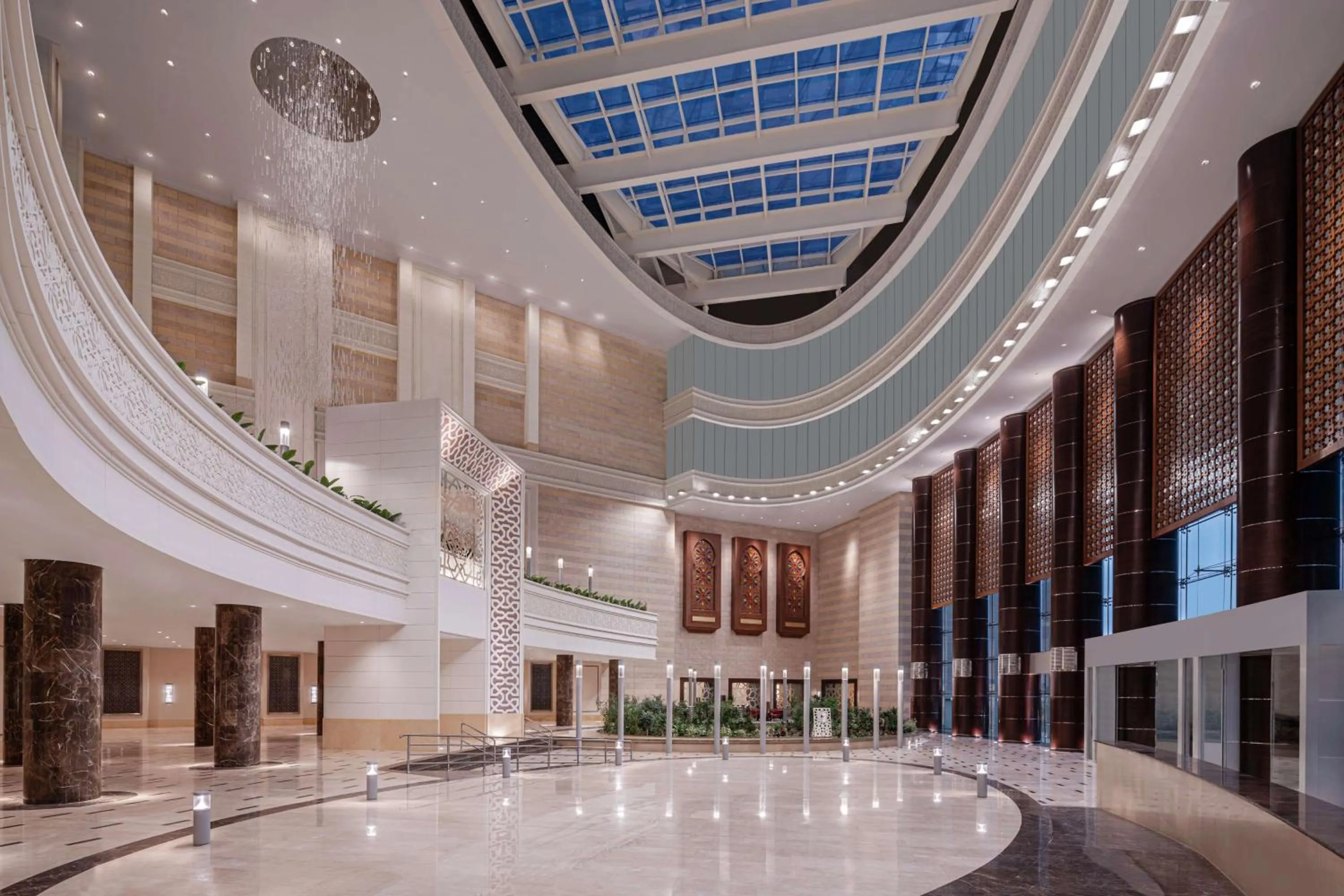 Lobby or reception in Doubletree By Hilton Jabal Omar Makkah