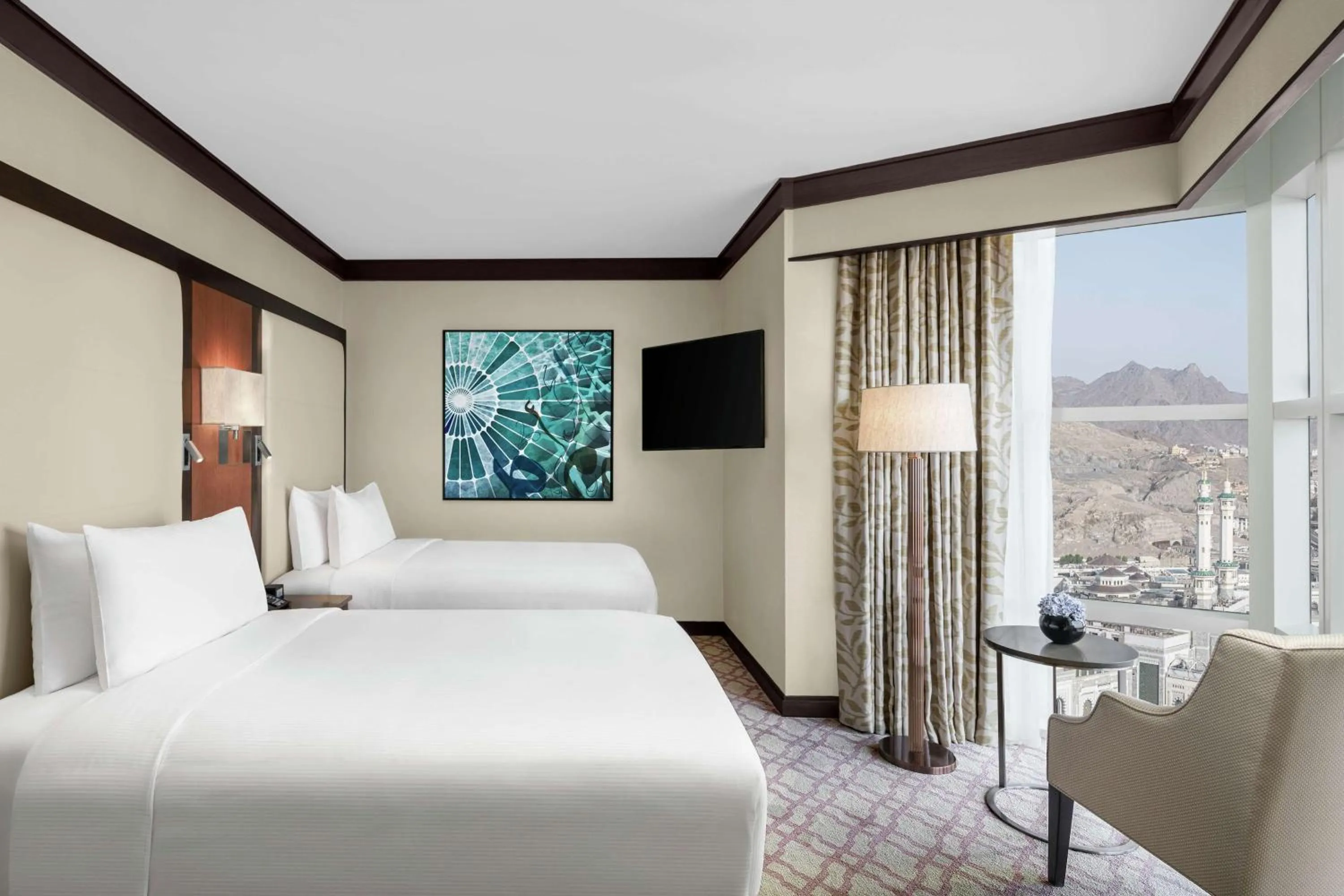 Bed in Doubletree By Hilton Jabal Omar Makkah