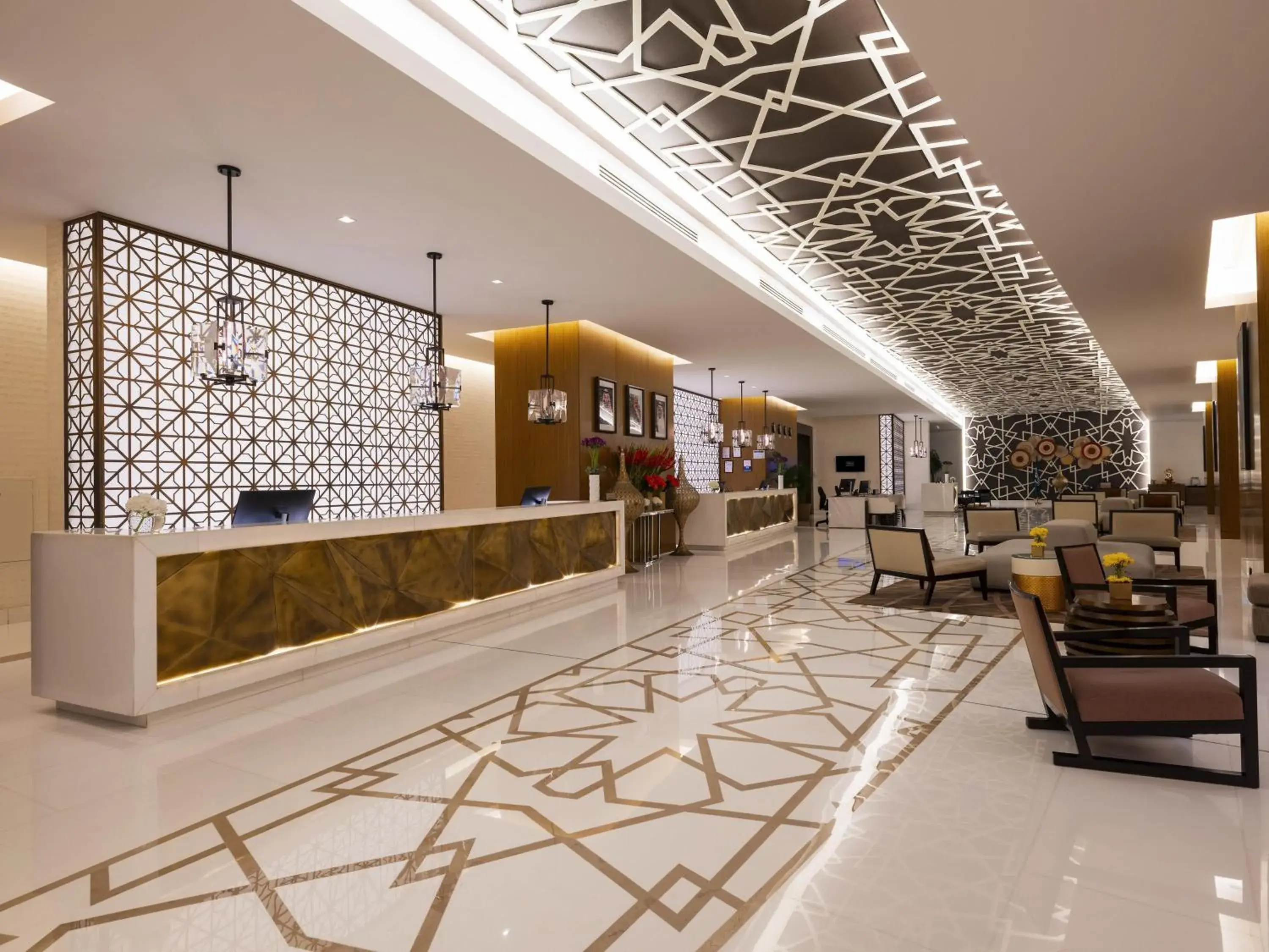 Lobby or reception in Doubletree By Hilton Jabal Omar Makkah Lobby or reception in Doubletree By Hilton Jabal Omar Makkah