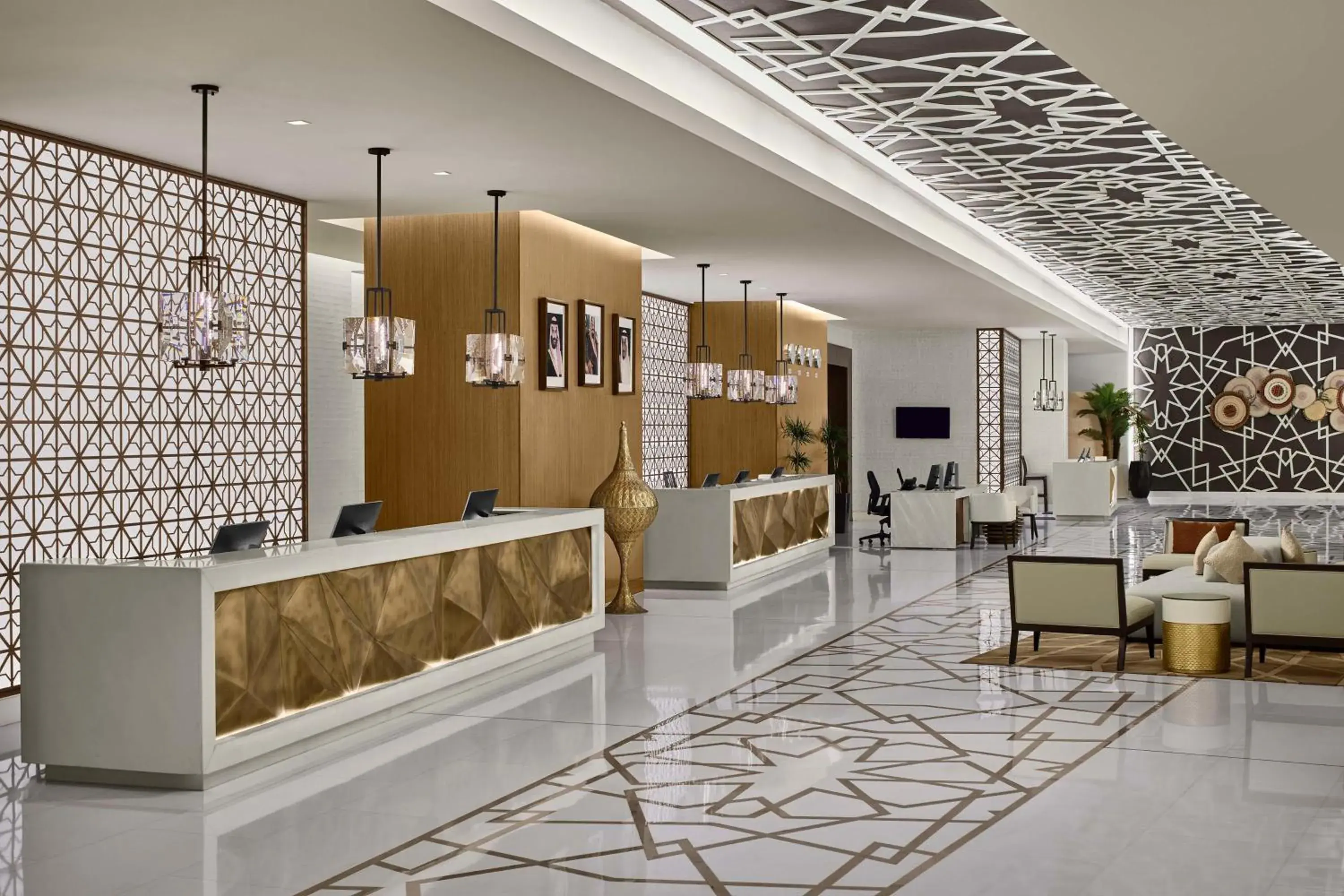 Lobby or reception in Doubletree By Hilton Jabal Omar Makkah Lobby or reception in Doubletree By Hilton Jabal Omar Makkah