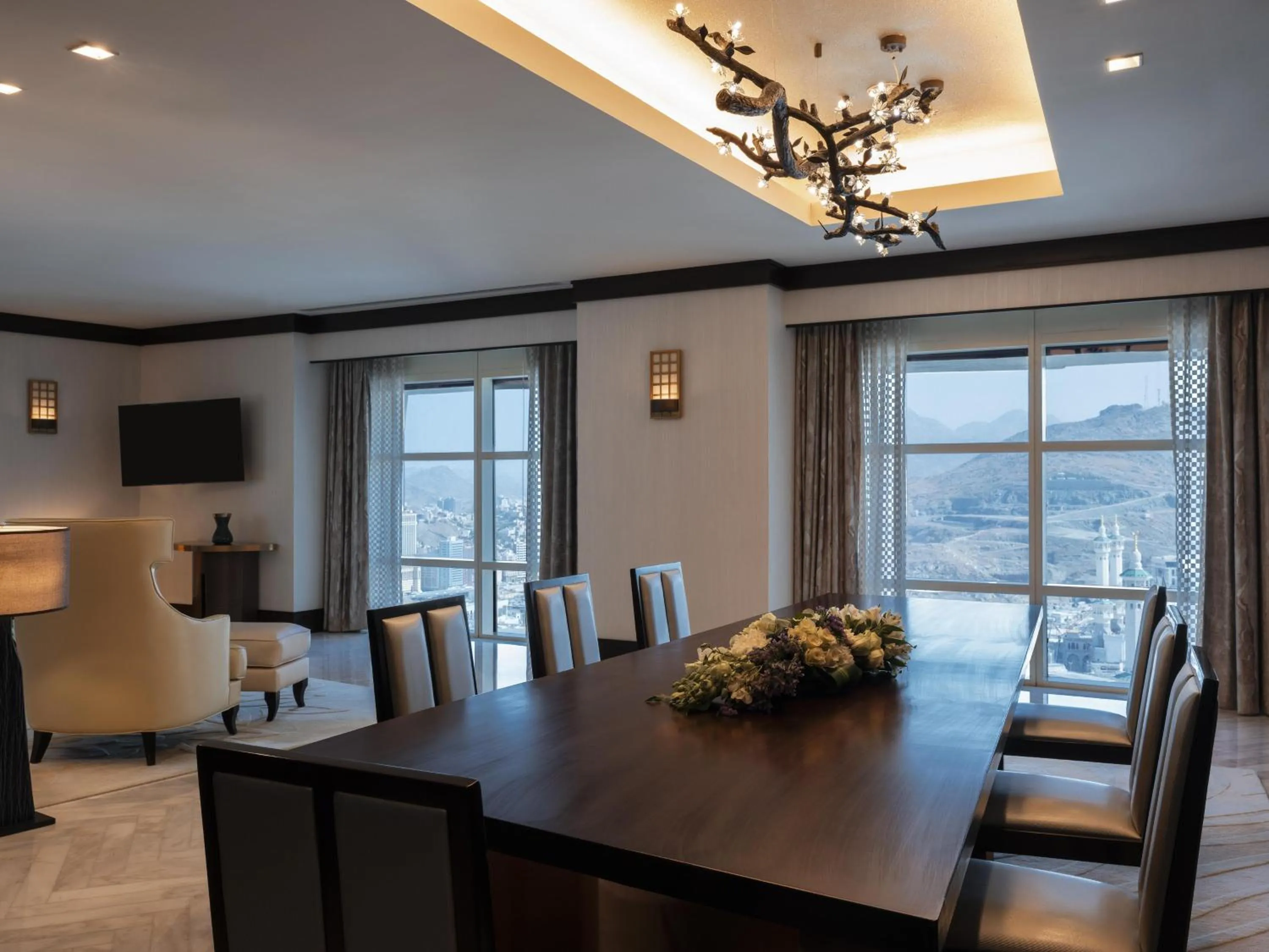 Living room in Doubletree By Hilton Jabal Omar Makkah