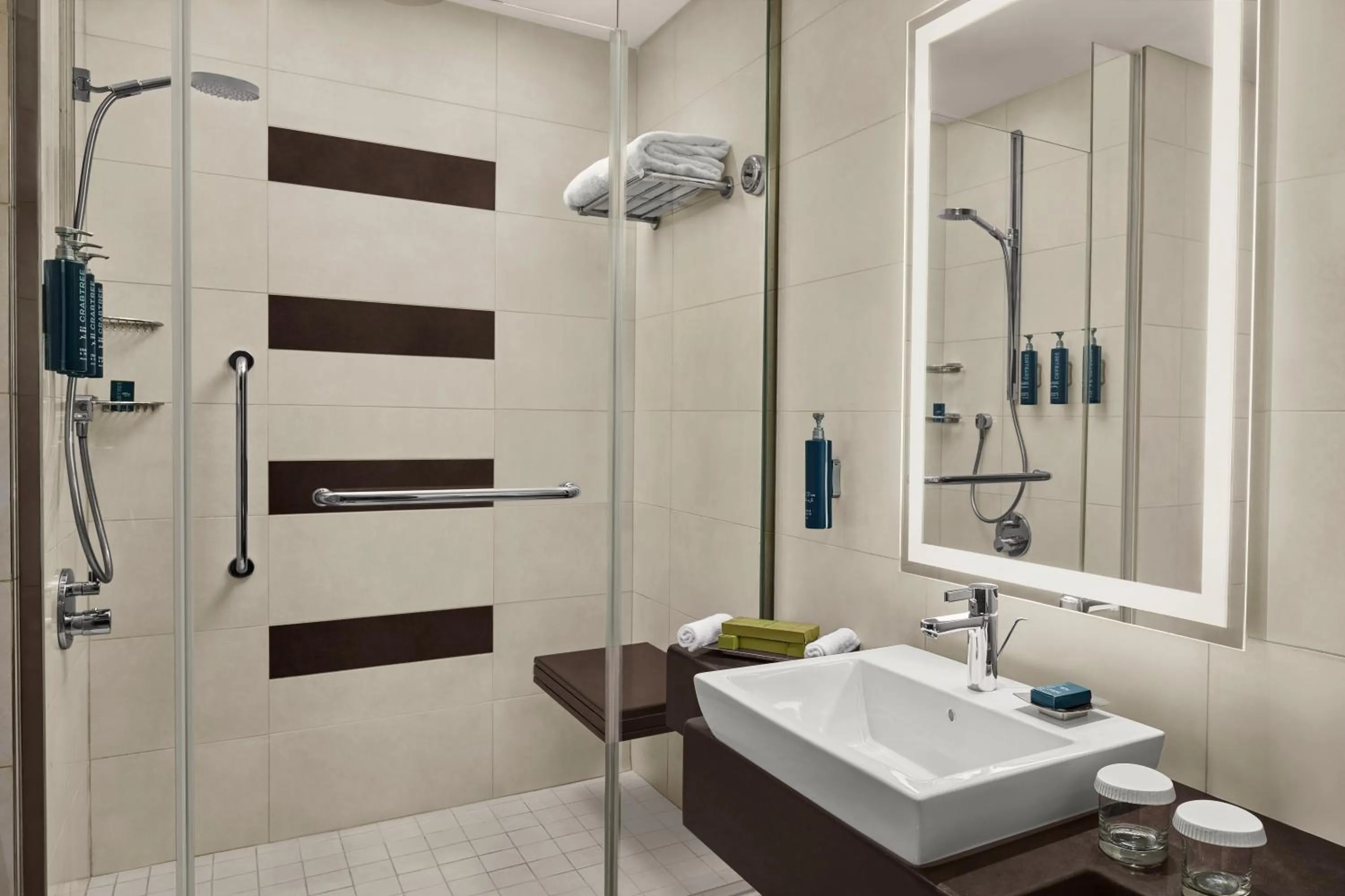 Shower in Doubletree By Hilton Jabal Omar Makkah