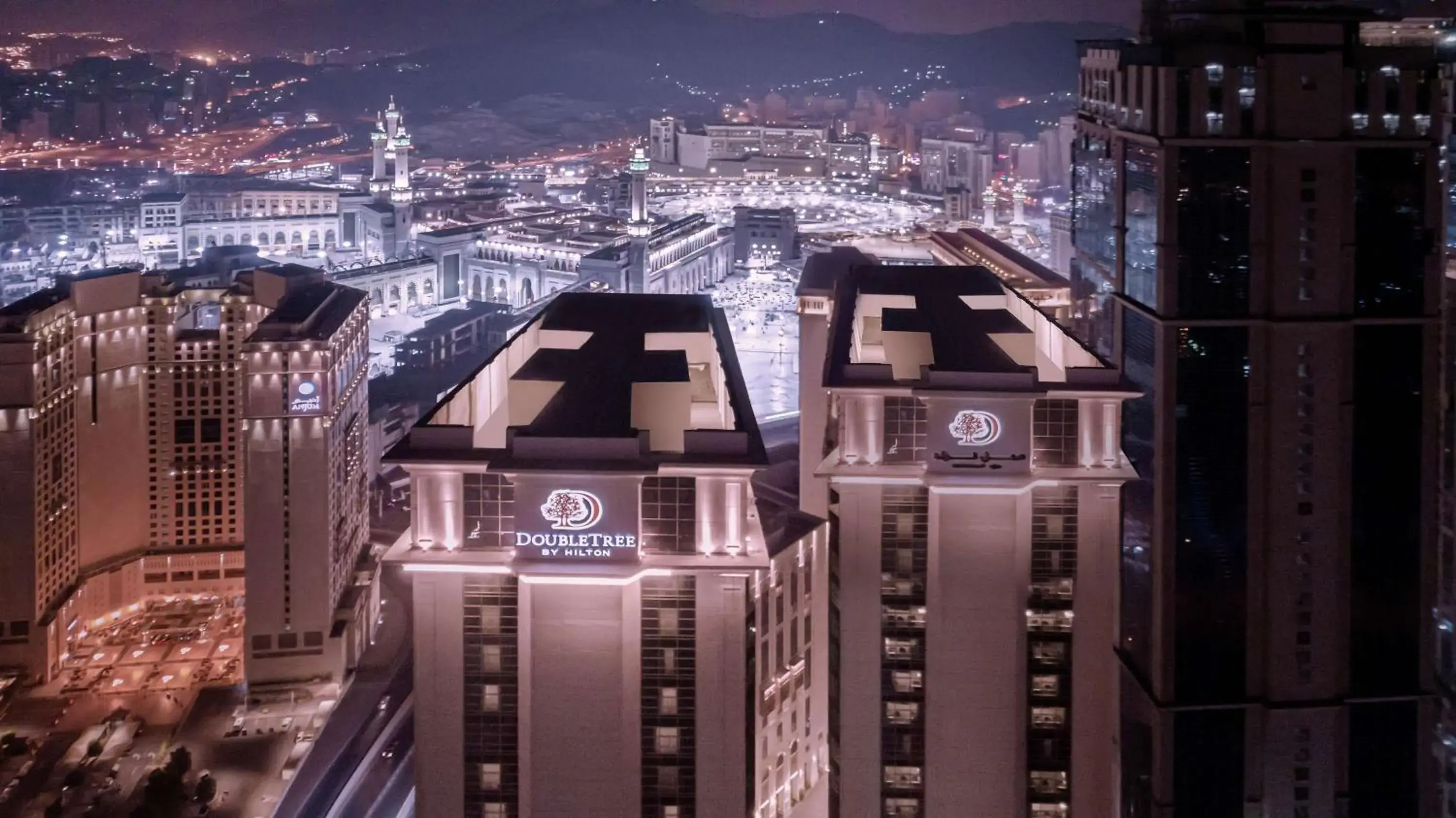 Property building in Doubletree By Hilton Jabal Omar Makkah Property building in Doubletree By Hilton Jabal Omar Makkah