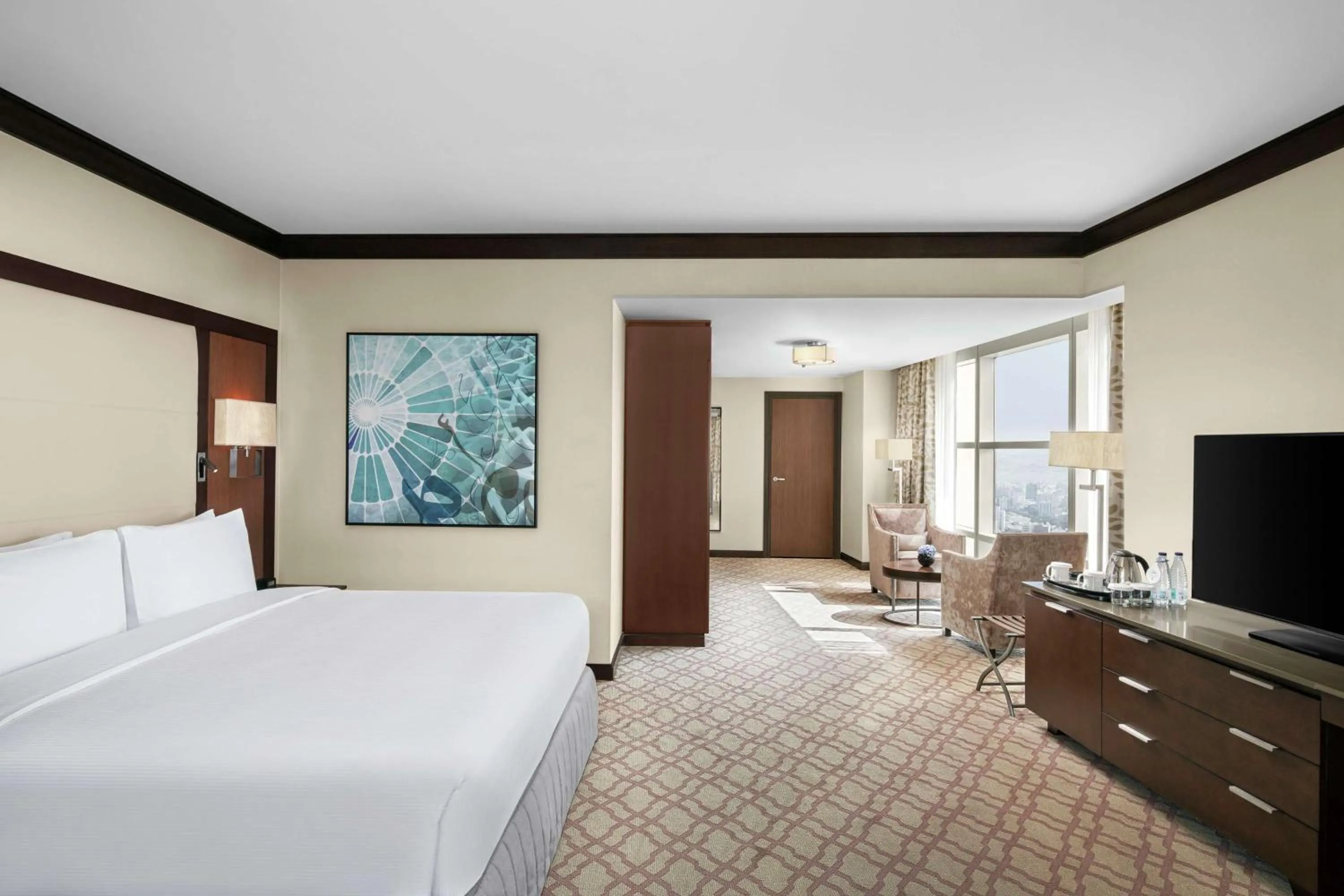 Bed in Doubletree By Hilton Jabal Omar Makkah