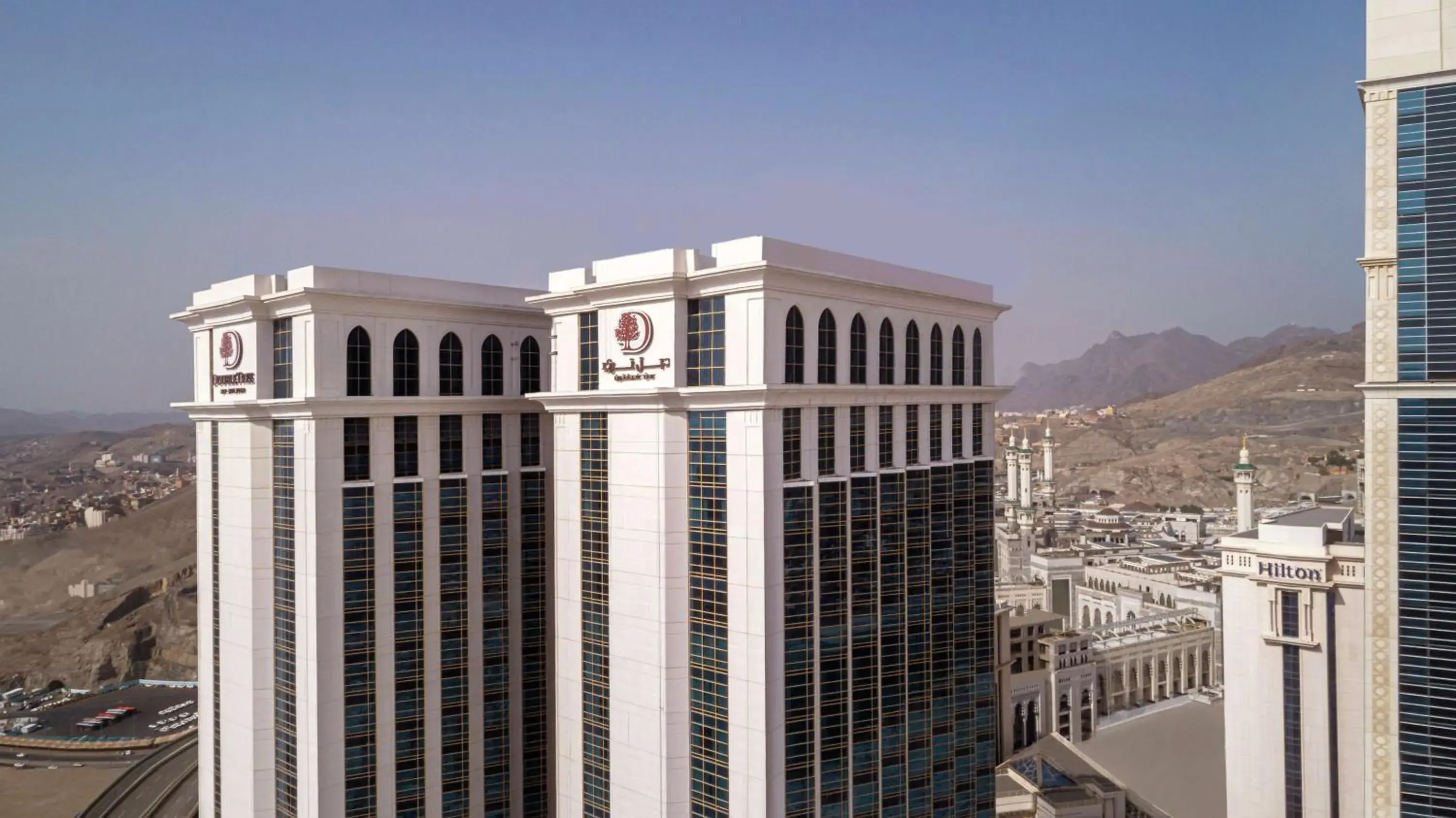 Property building in Doubletree By Hilton Jabal Omar Makkah Property building in Doubletree By Hilton Jabal Omar Makkah