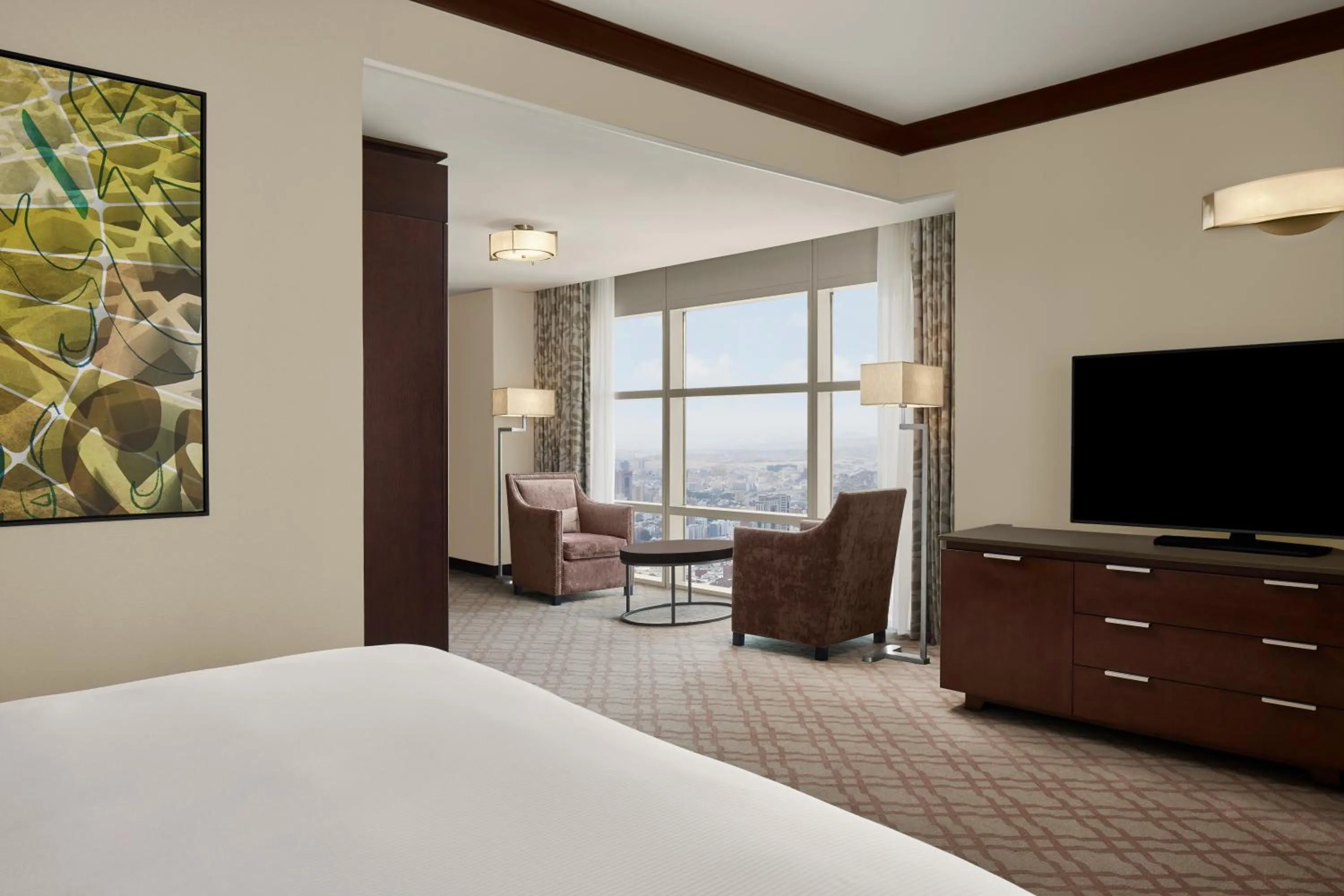 Bed in Doubletree By Hilton Jabal Omar Makkah