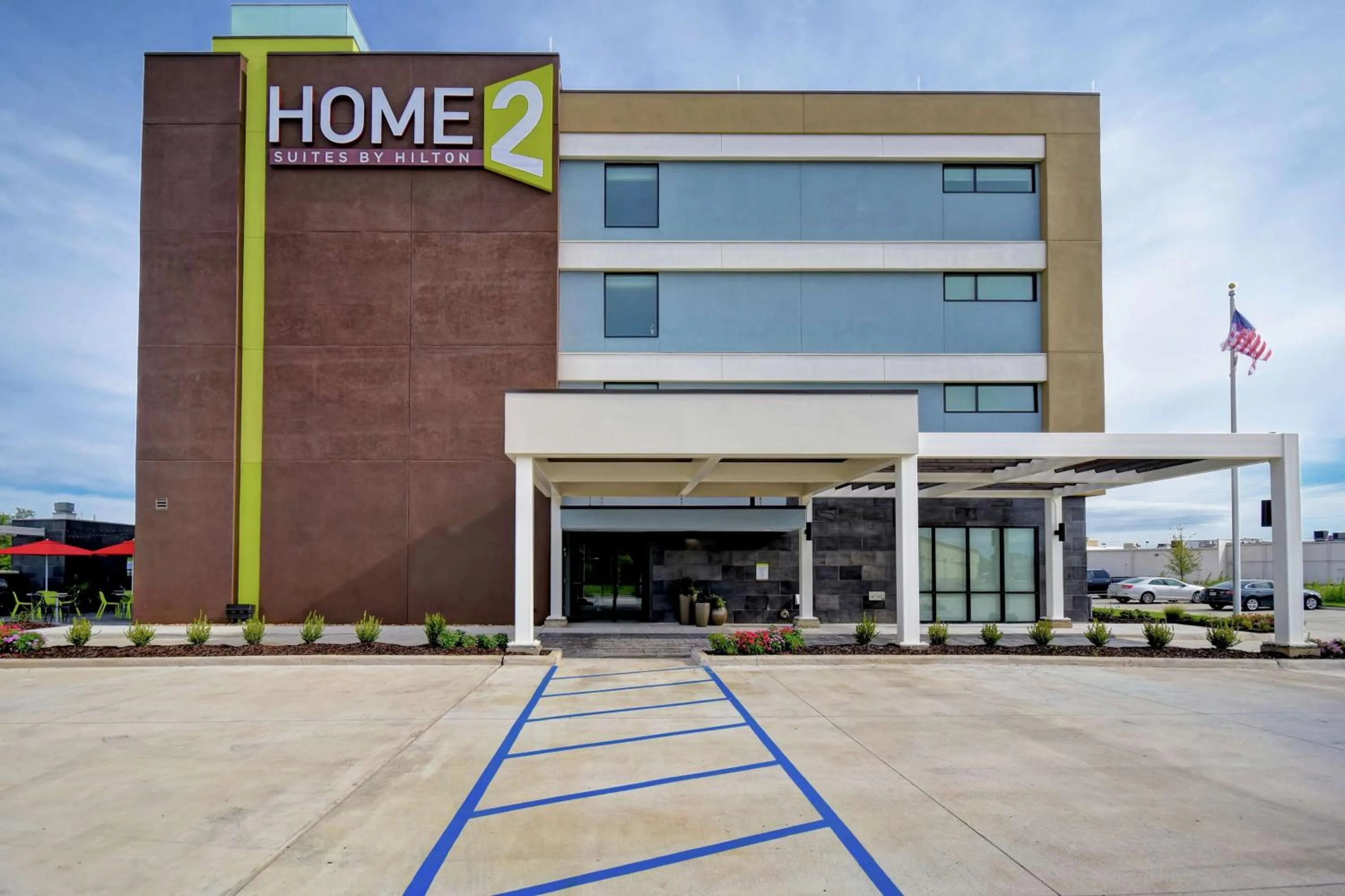 Property building in Home2 Suites By Hilton Shreveport