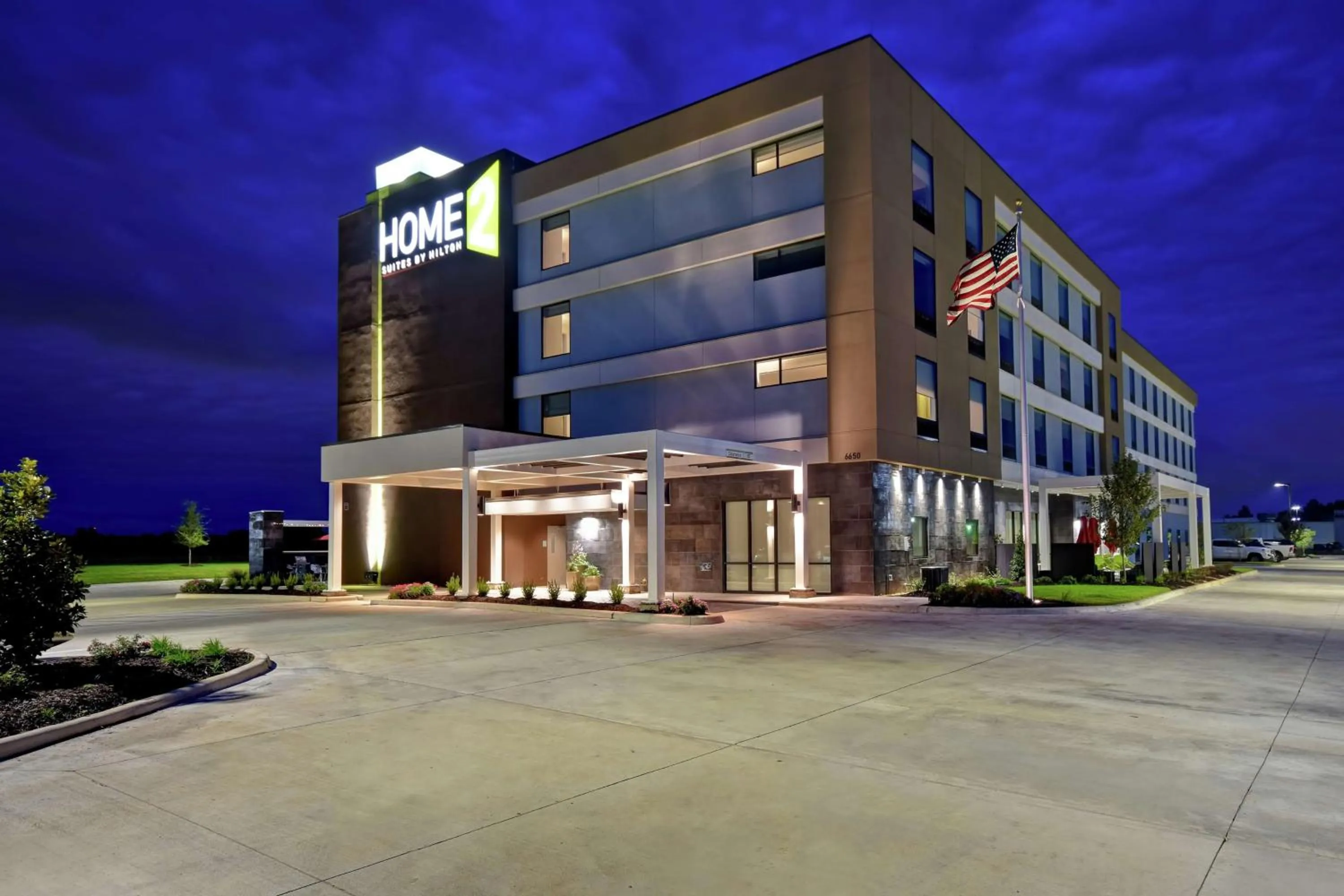 Property building in Home2 Suites By Hilton Shreveport