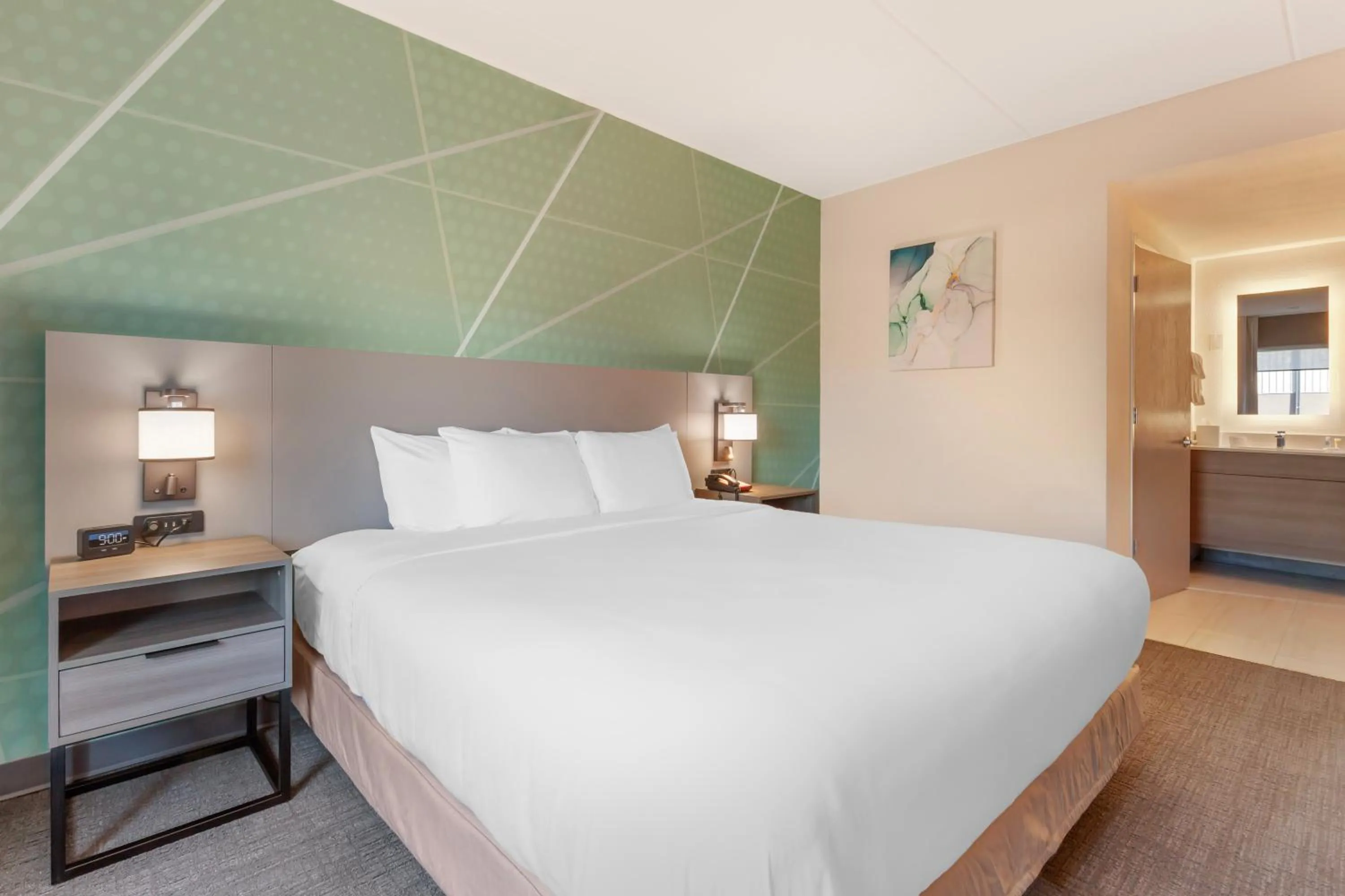 Bed in Comfort Inn & Suites