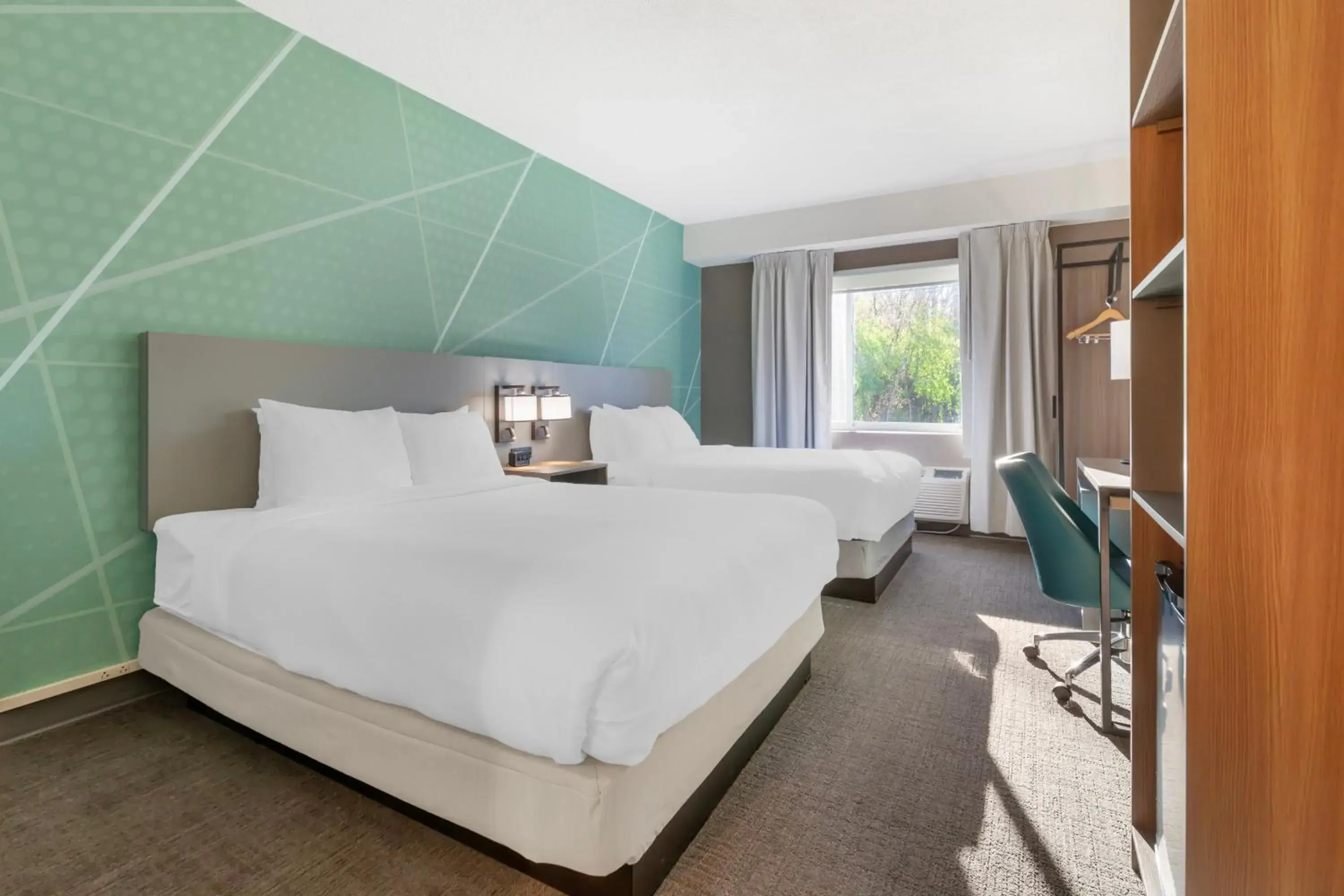 Queen Room with Two Queen Beds - Non-Smoking in Comfort Inn & Suites Queen Room with Two Queen Beds - Non-Smoking in Comfort Inn & Suites