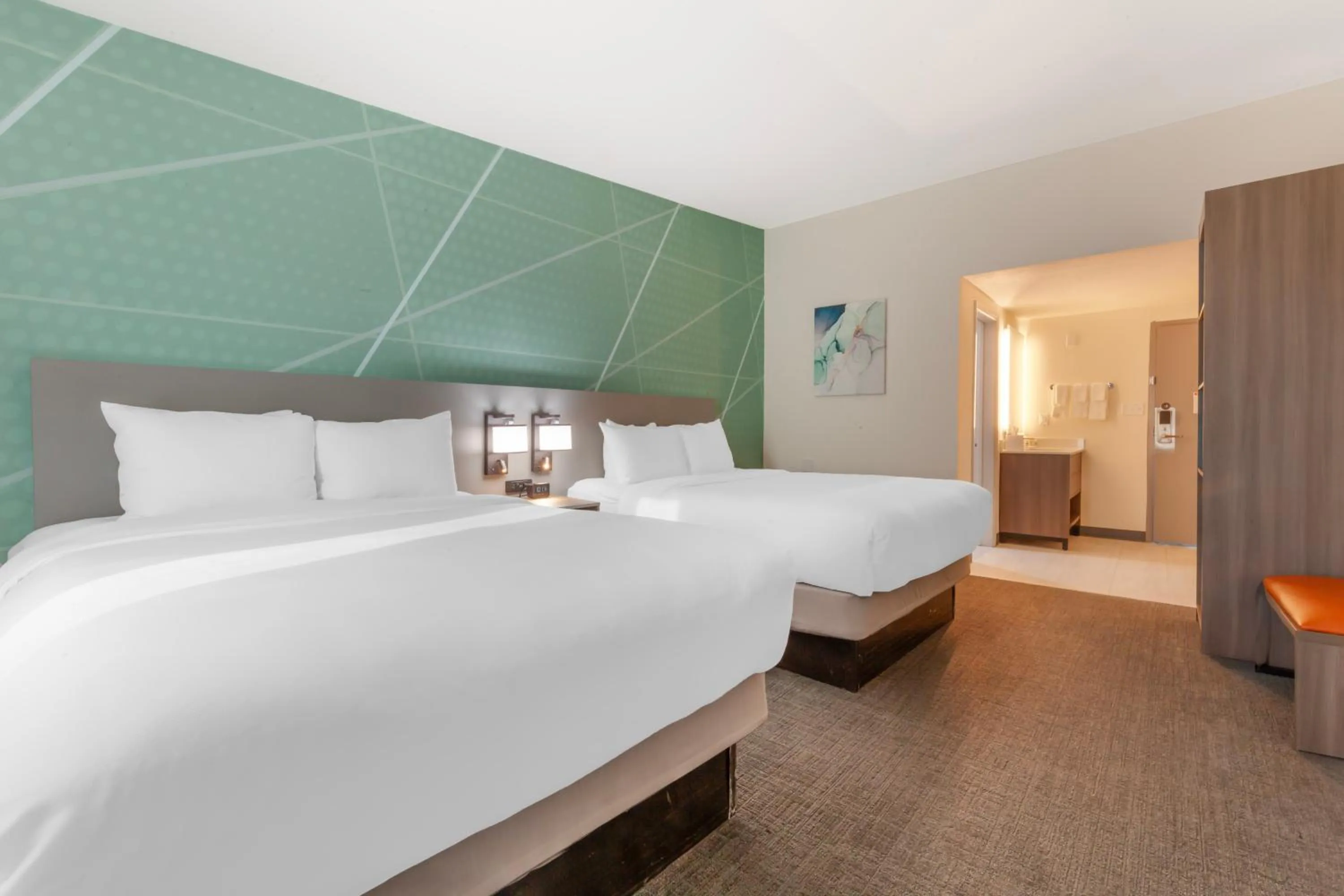 Bed in Comfort Inn & Suites