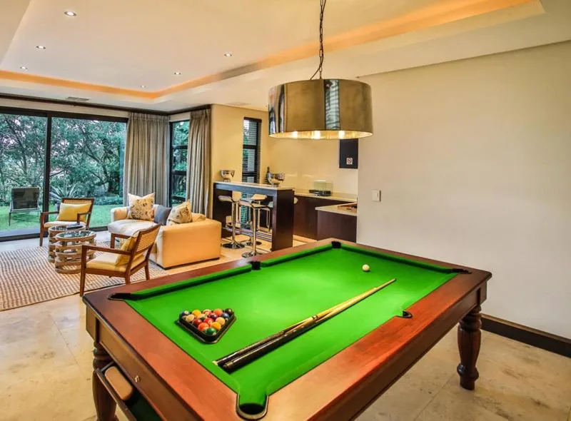 Billiard in Zimbali 4 Bedroom with pool ZHB1