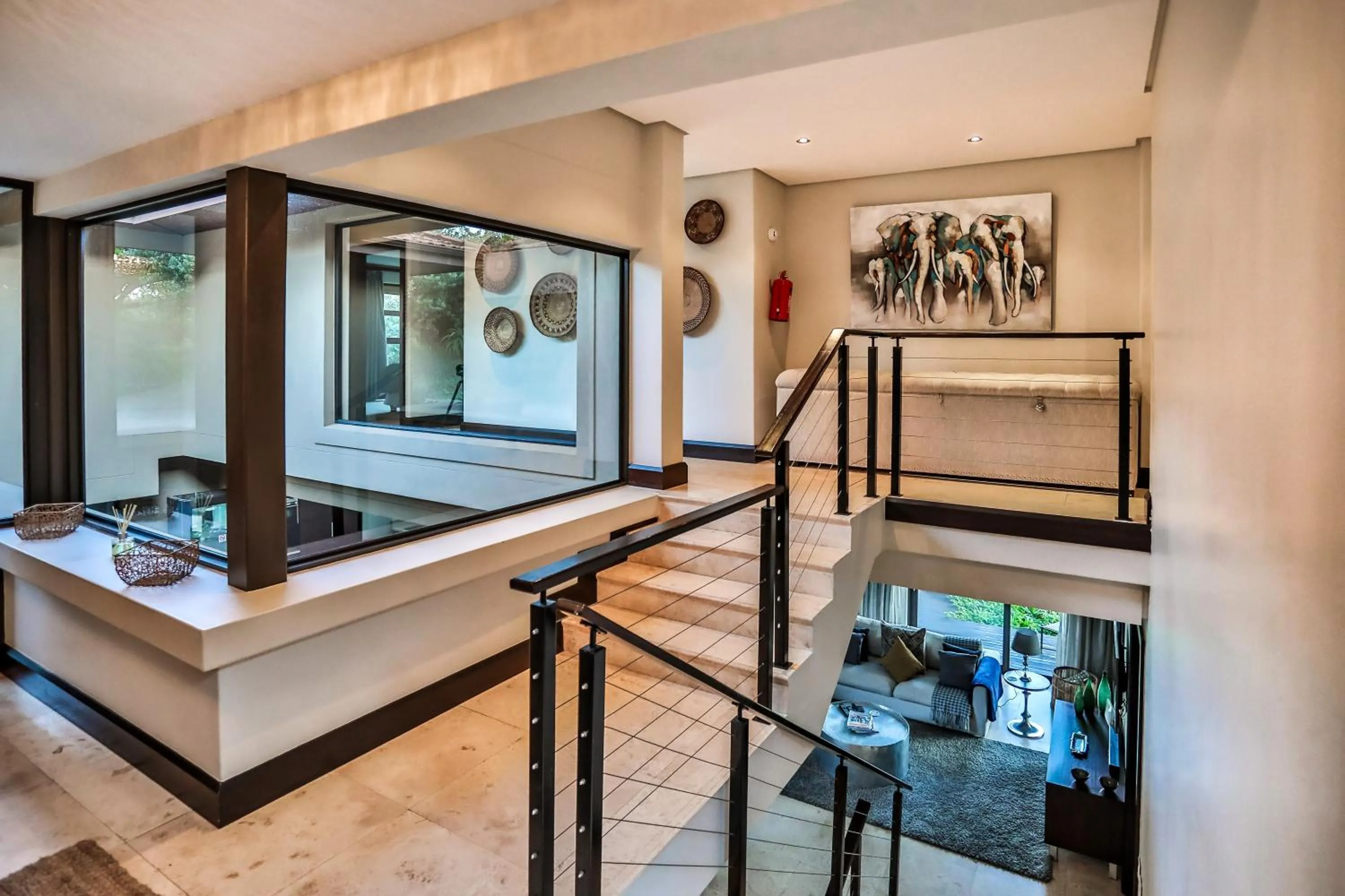 Bed in Zimbali 4 Bedroom with pool ZHB1