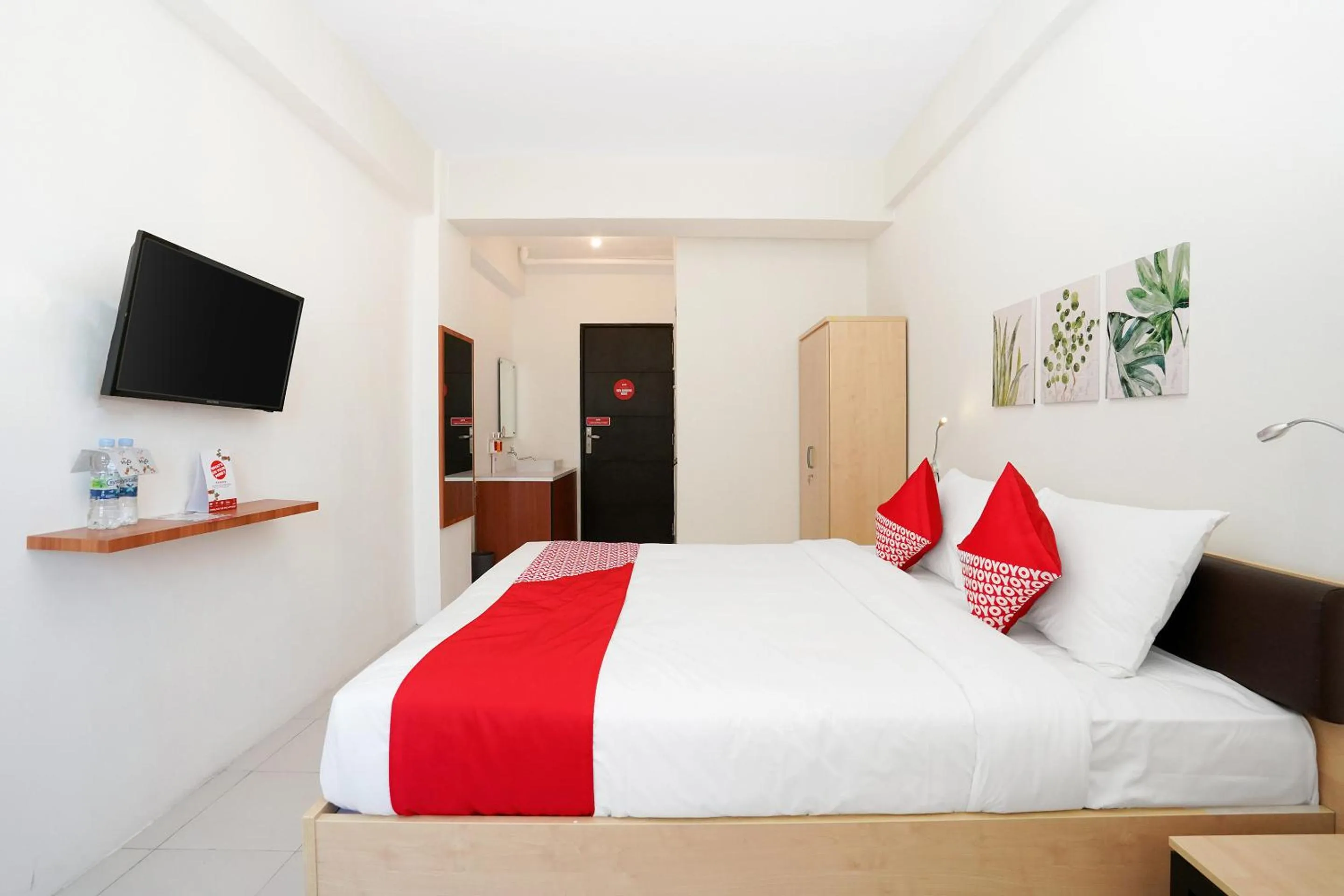 Bedroom in OYO 91964 Menara Rungkut Surabaya