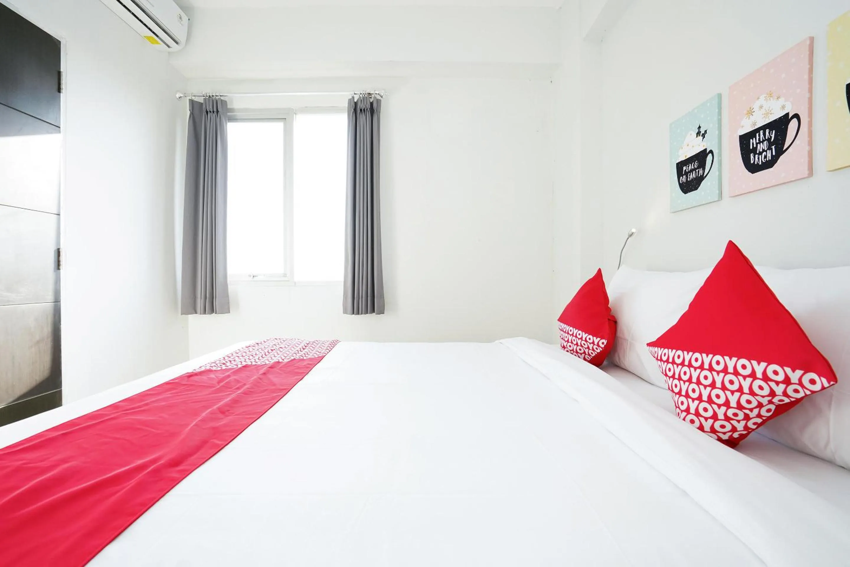 Bedroom in OYO 91964 Menara Rungkut Surabaya